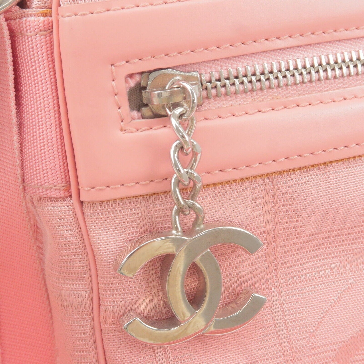 Chanel LINE NYLON Travel Bag