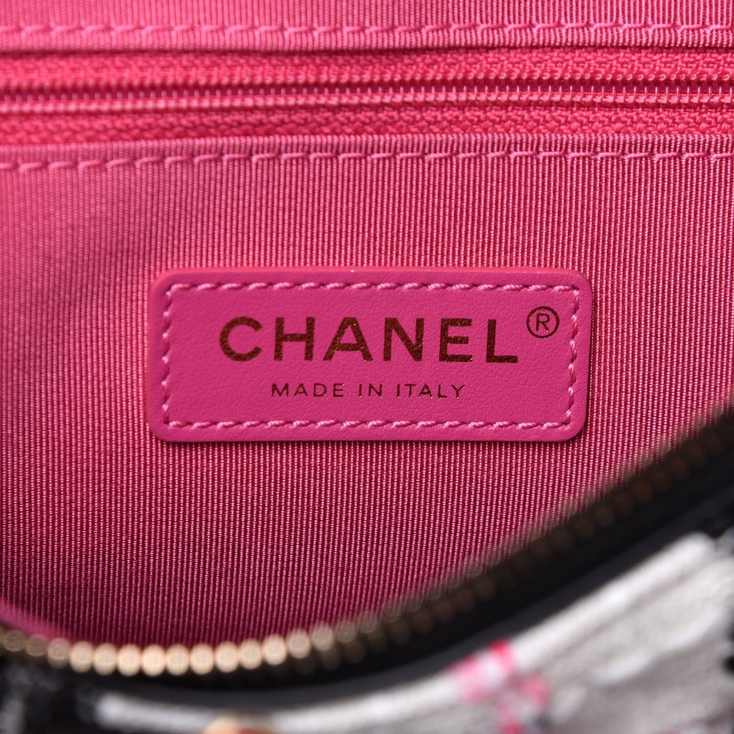 Chanel TWEED 20S HOBO Shoulder Bag