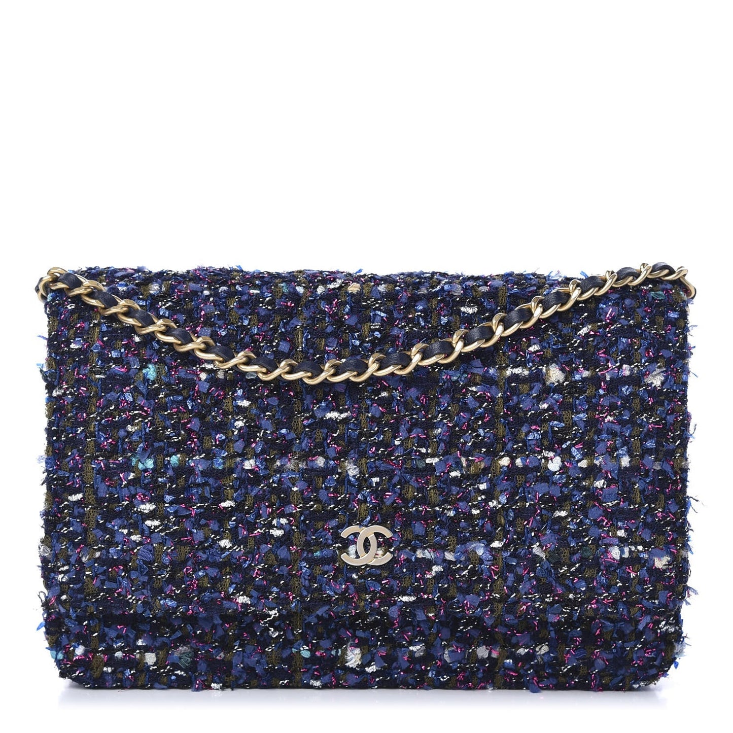 Chanel TWEED CHARMS ON Key Chain