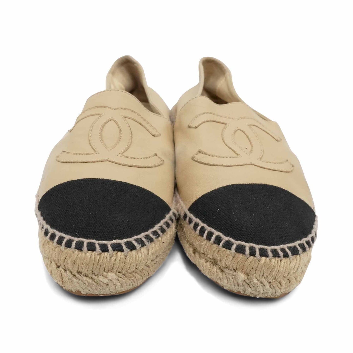 Chanel Leather Espadrilles - Women'S 39 Women Shoes