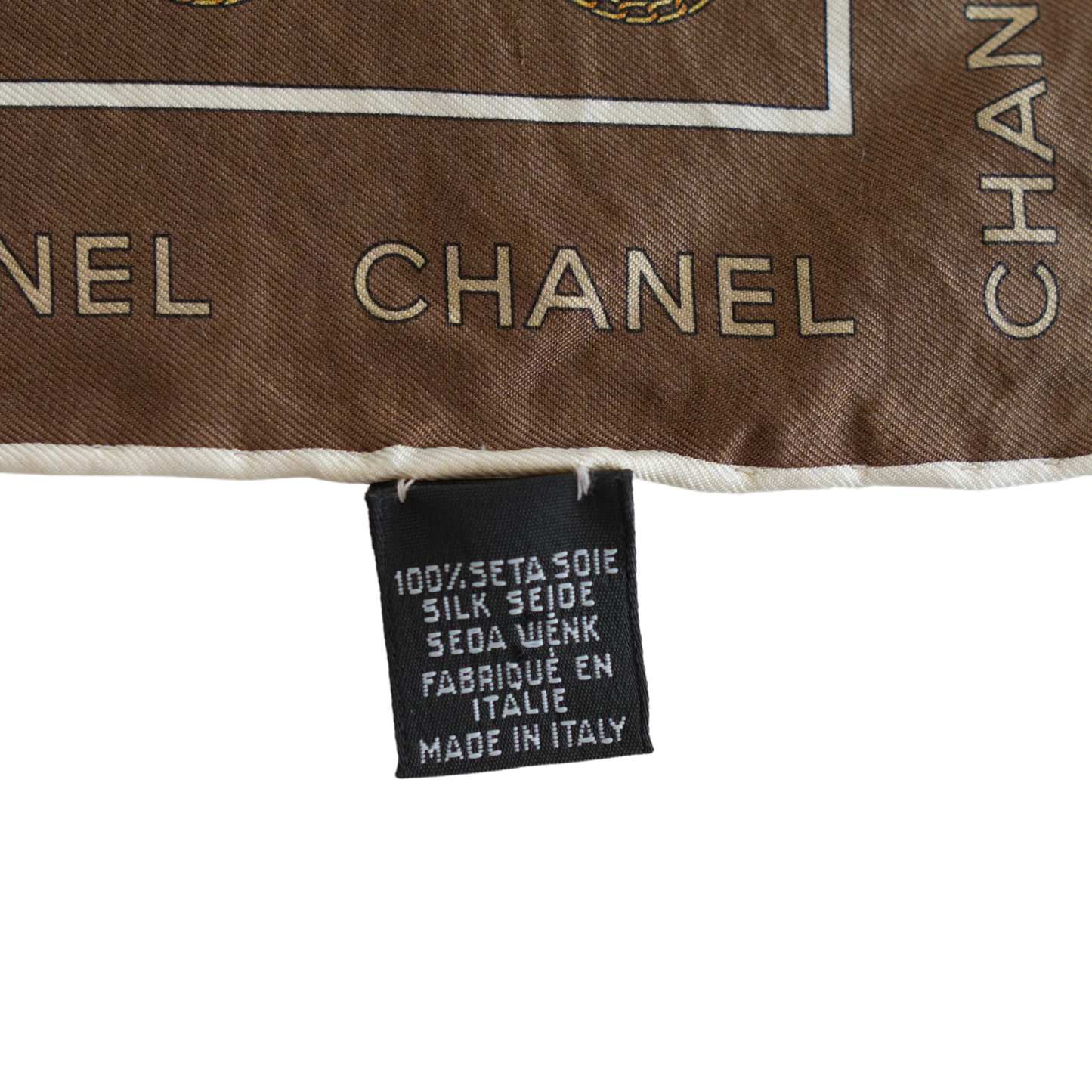 Chanel Camellia Silk Scarf Bag