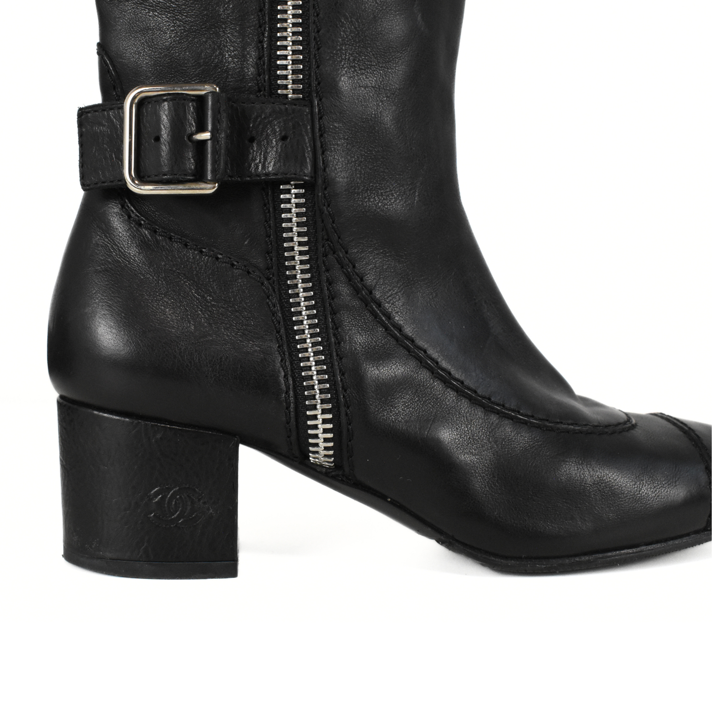 Chanel Riding Boots - Women'S 38