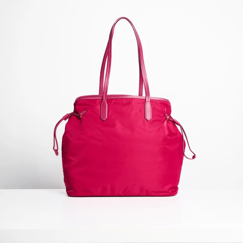 Prada Tote Bag Nylon Pink