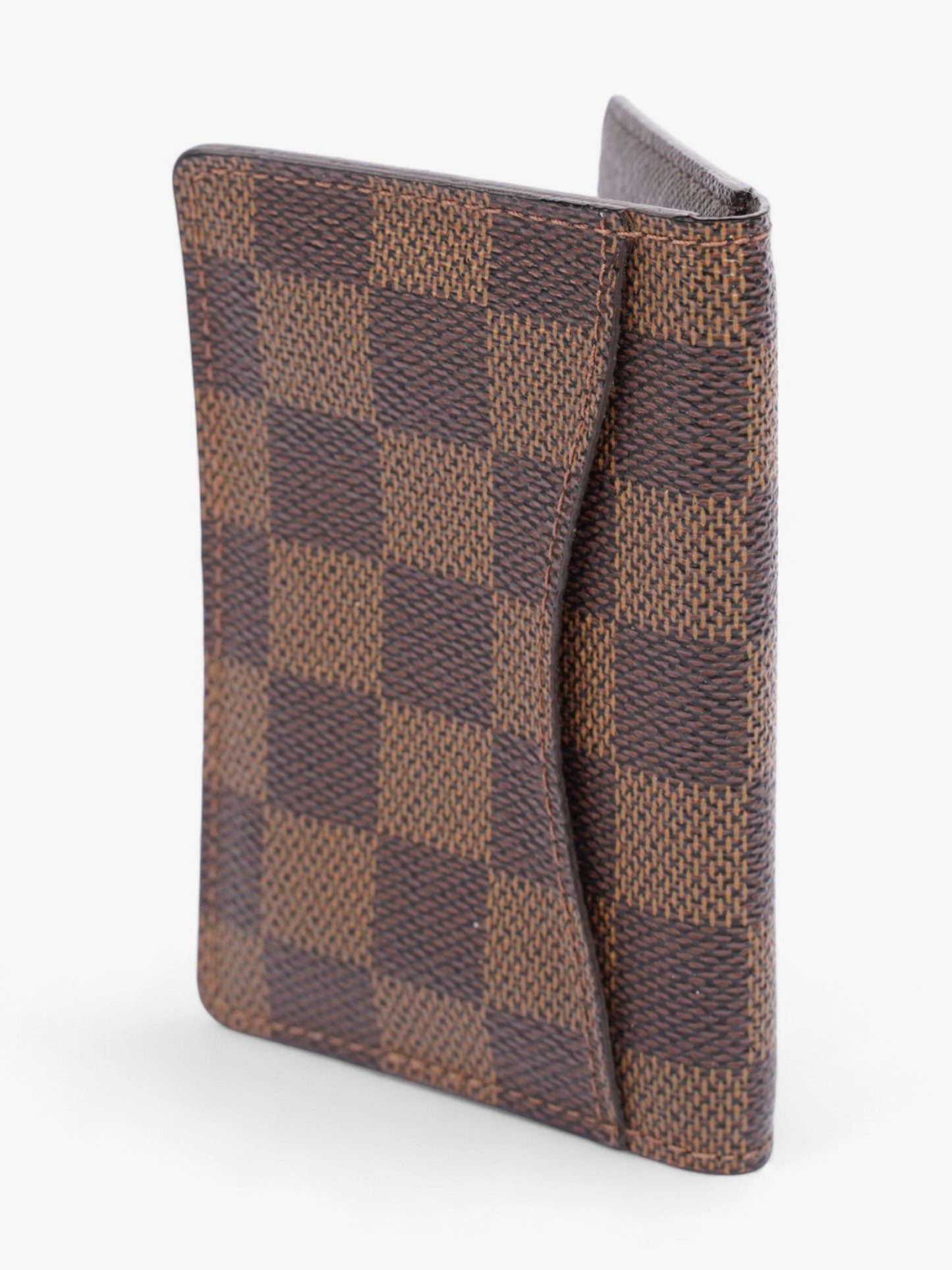 Louis Vuitton Card Holder Ebene Damier Canvas Wallet Case