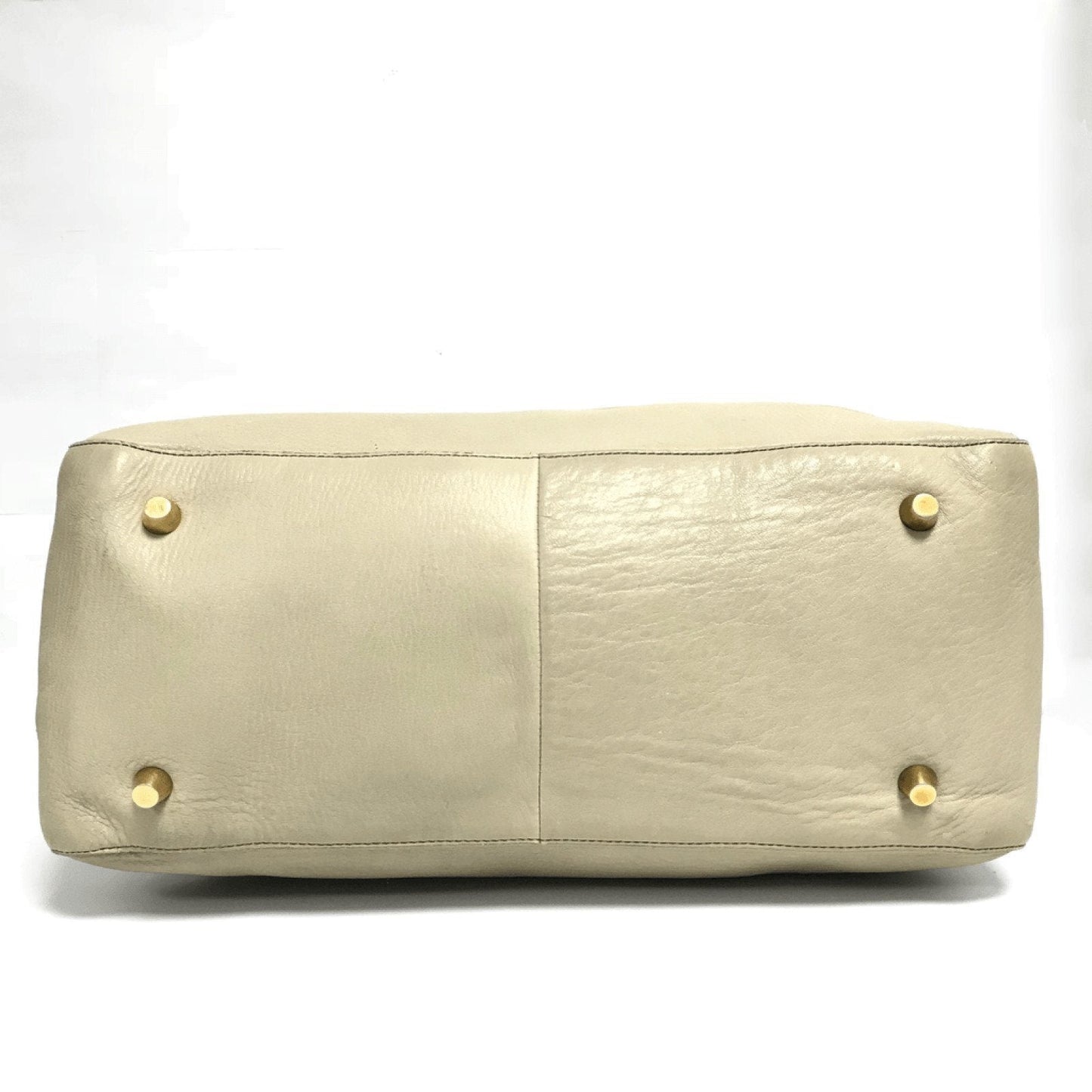 Celine Grey Padlock Deer Skin Bag Travel Bag