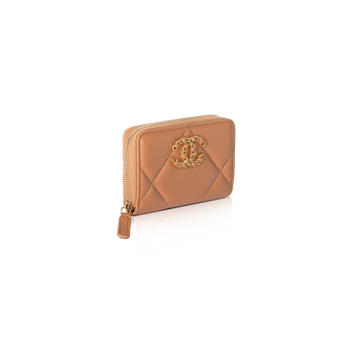 Chanel 19 Zipped Coin Purse Wallet Case