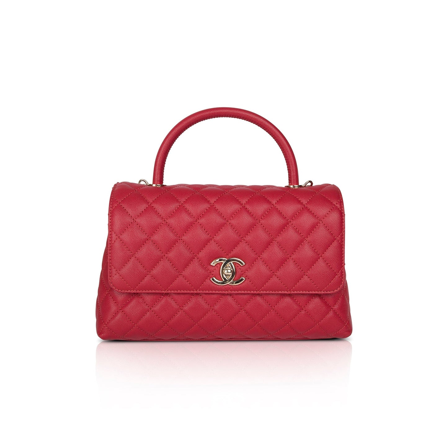 Chanel Coco Handle Travel Bag W Box