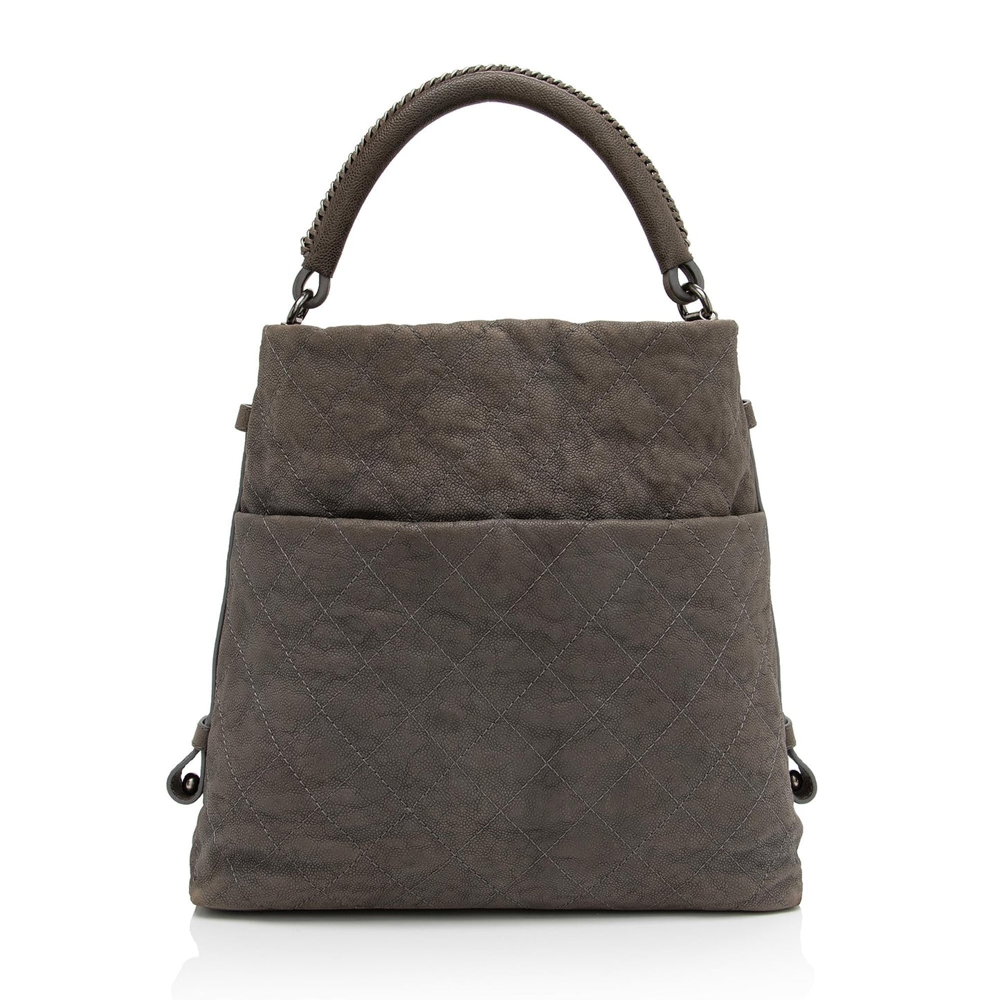 Chanel Aged Caviar Boy Hobo SHF-yVlC0J Leather Shoulder Bag