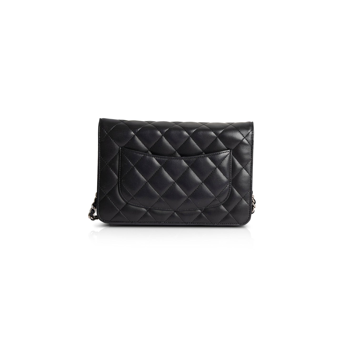Chanel Classic on Lambskin Black Wallet Case