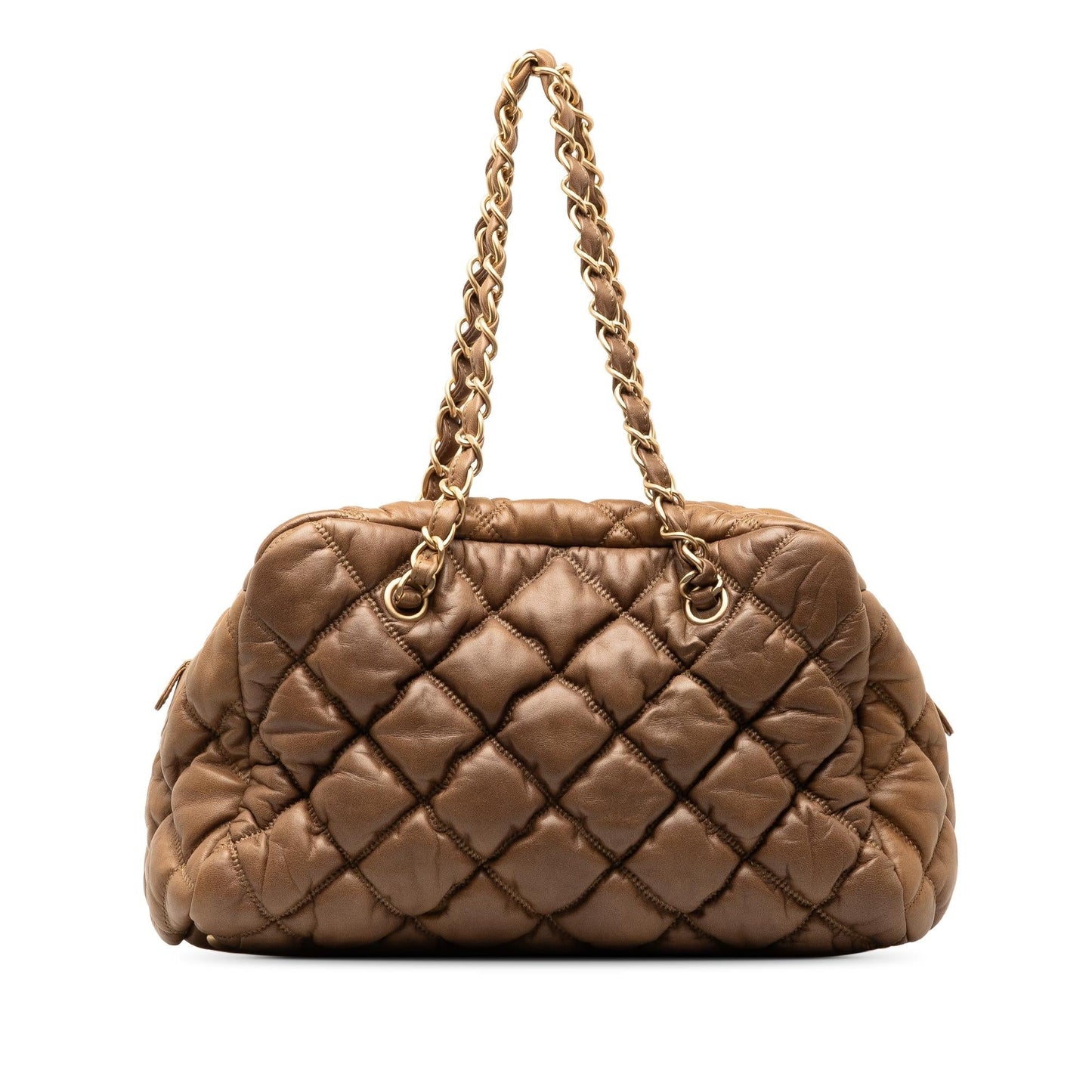 Chanel Bubble Quilt Bowling SHG-wCB0Pq Handbag