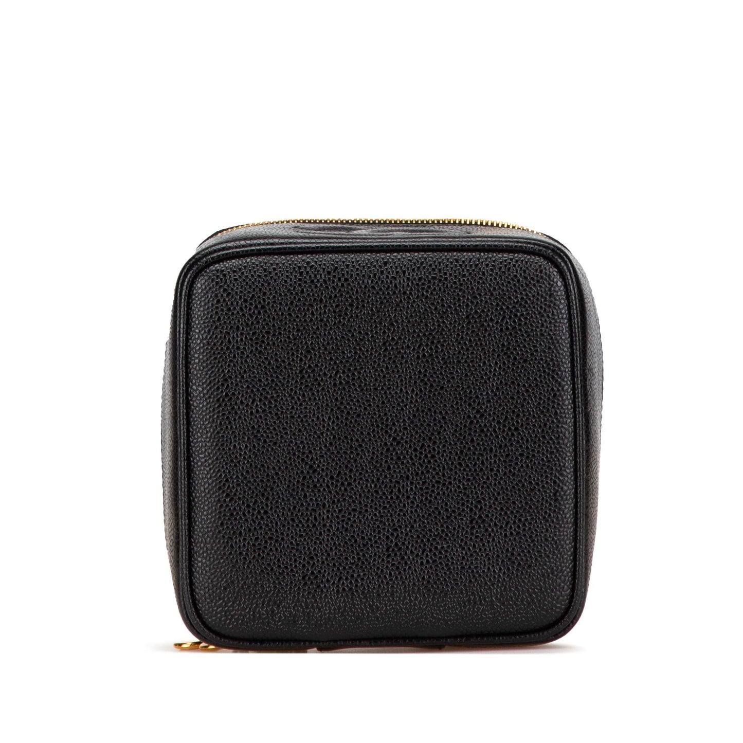 Chanel CC Caviar Vanity Handbag Vanity Case