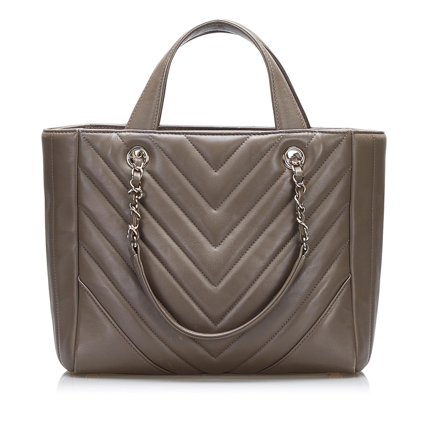 Chanel CC Chevron Satchel SHG-yfcvAU Satchel Bag