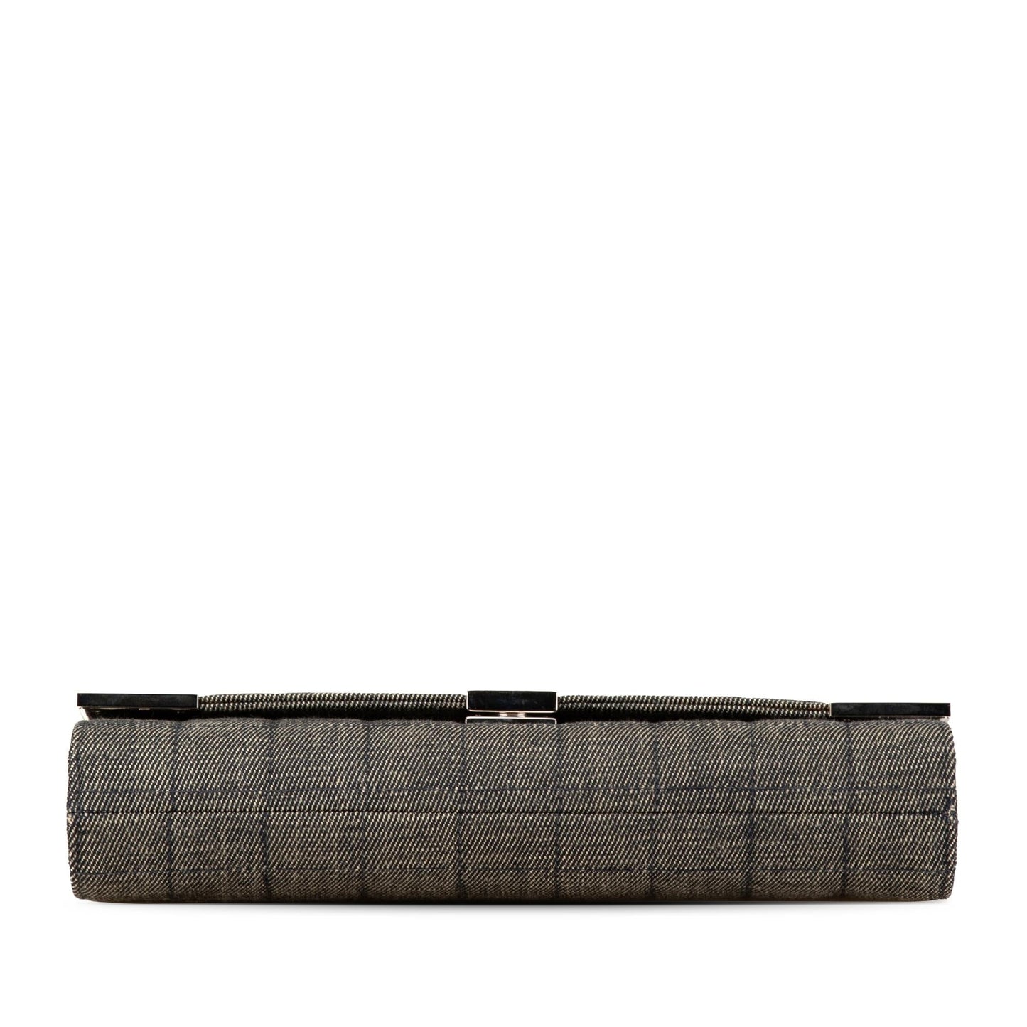Chanel CC Choco Bar Denim Flap Handbag