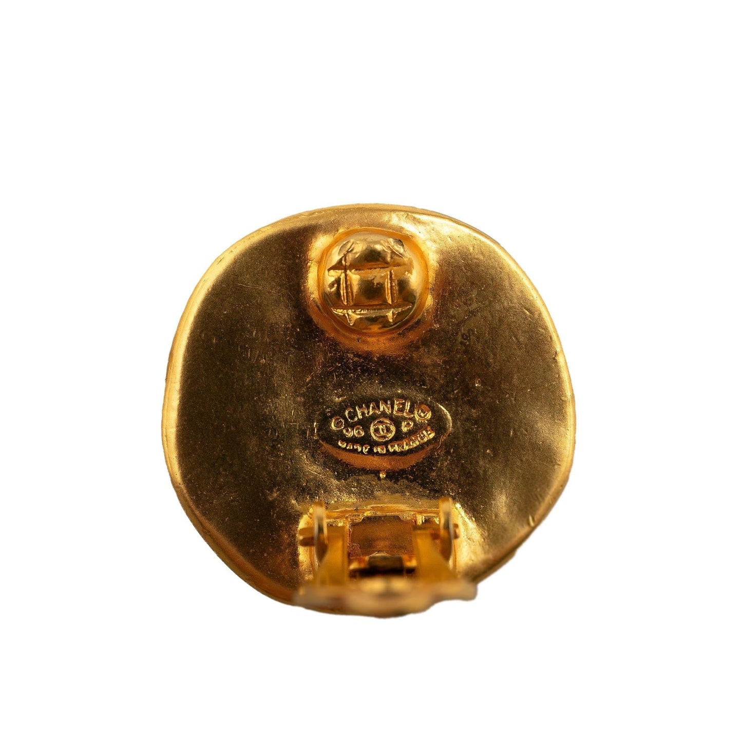 Chanel Cc Clip On Earrings (Shg-9Vw8Rs)