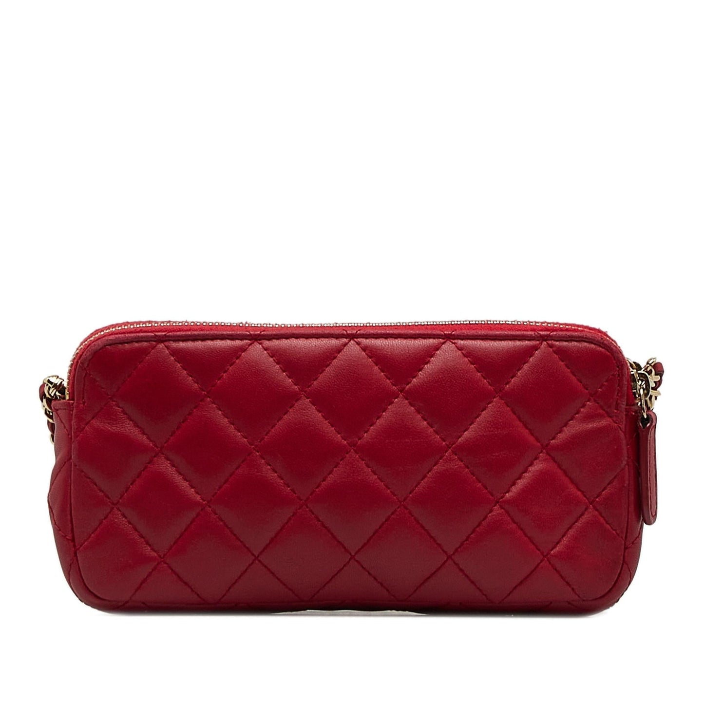 Chanel CC Double Zip on SHG-lNF0b8 Wallet Case