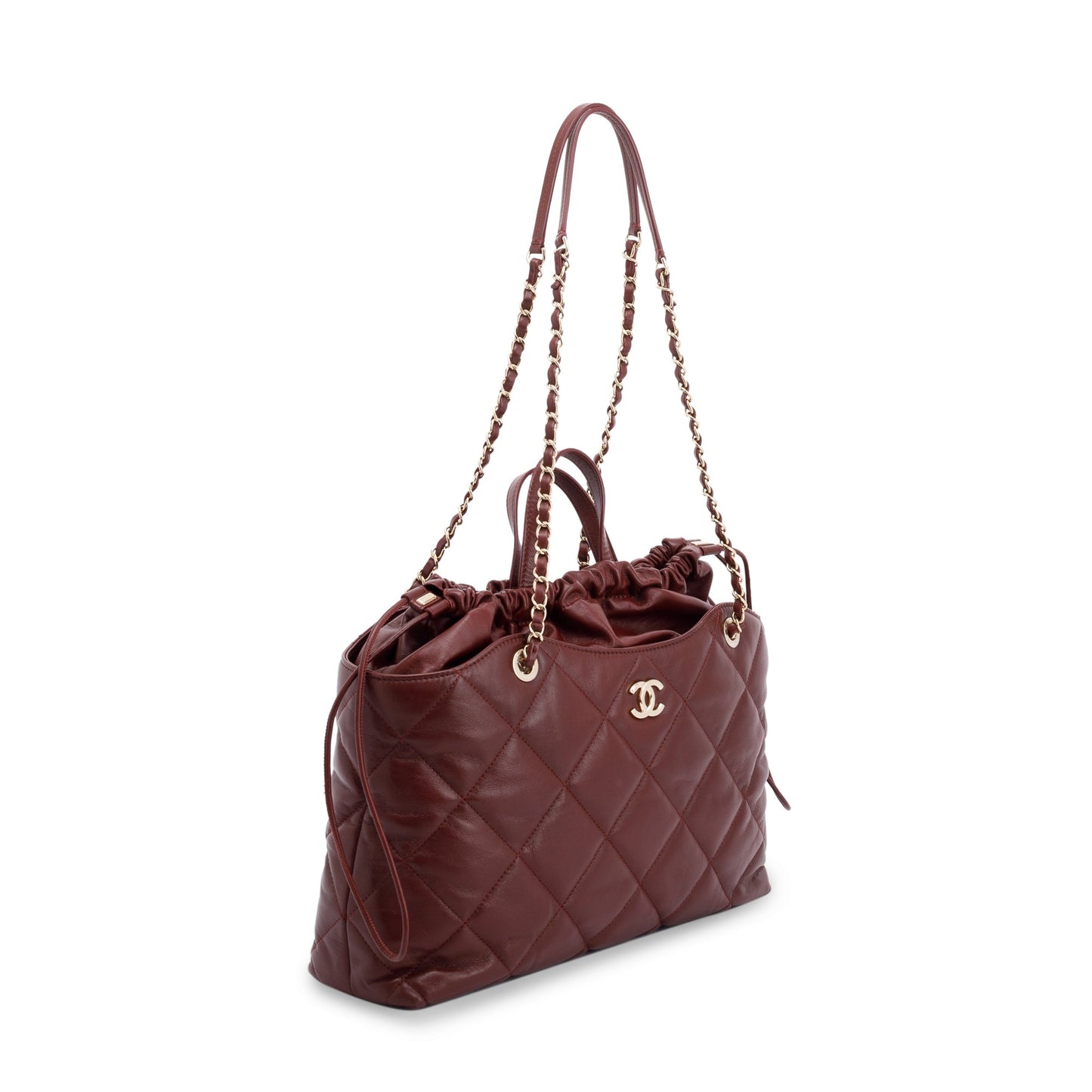 Chanel CC Drawstring Shopping Jewelry