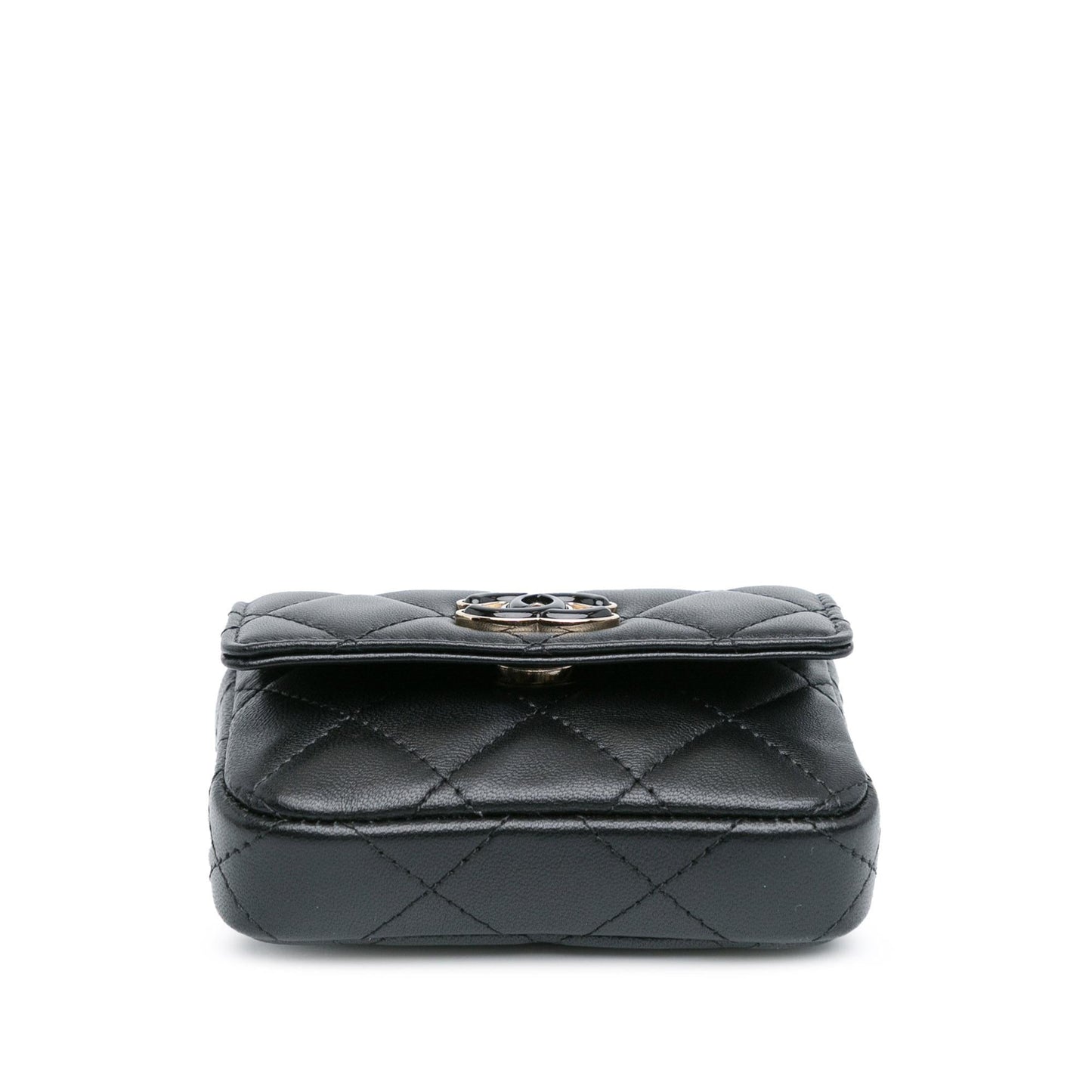 Chanel CC Lambskin Card Holder On SHG-OR7dwk Wallet Case