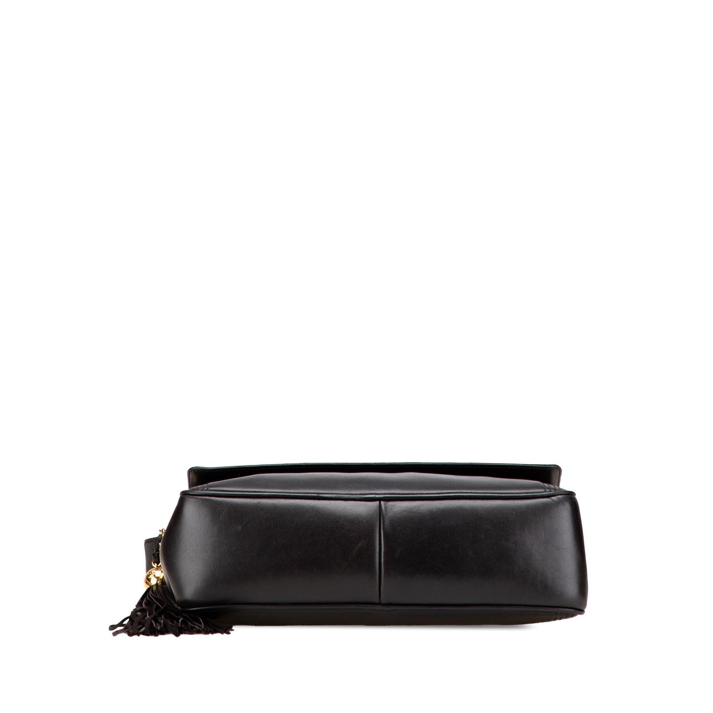 Chanel CC Lambskin Flap Tassel Crossbody Bag