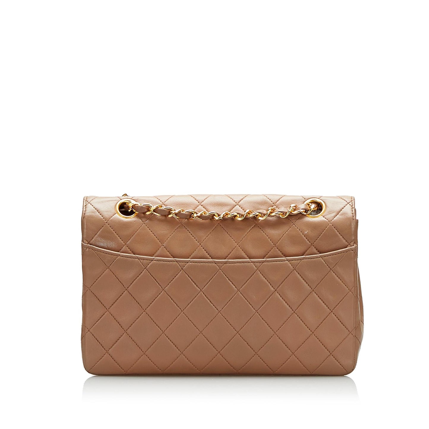 Chanel CC Lambskin Flap SHG-arKGxI Leather Shoulder Bag
