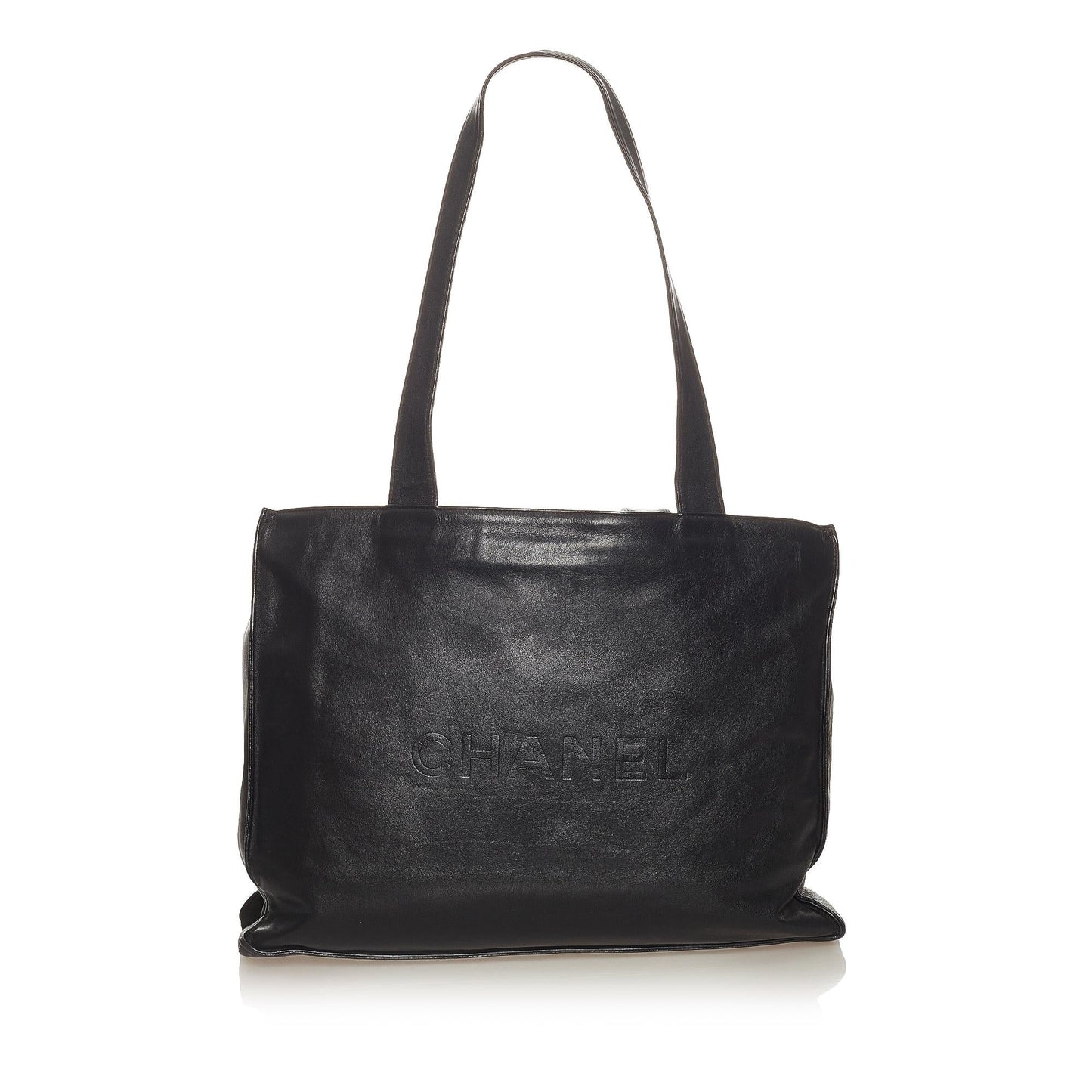 Chanel CC Lambskin SHG Leather Tote Bag