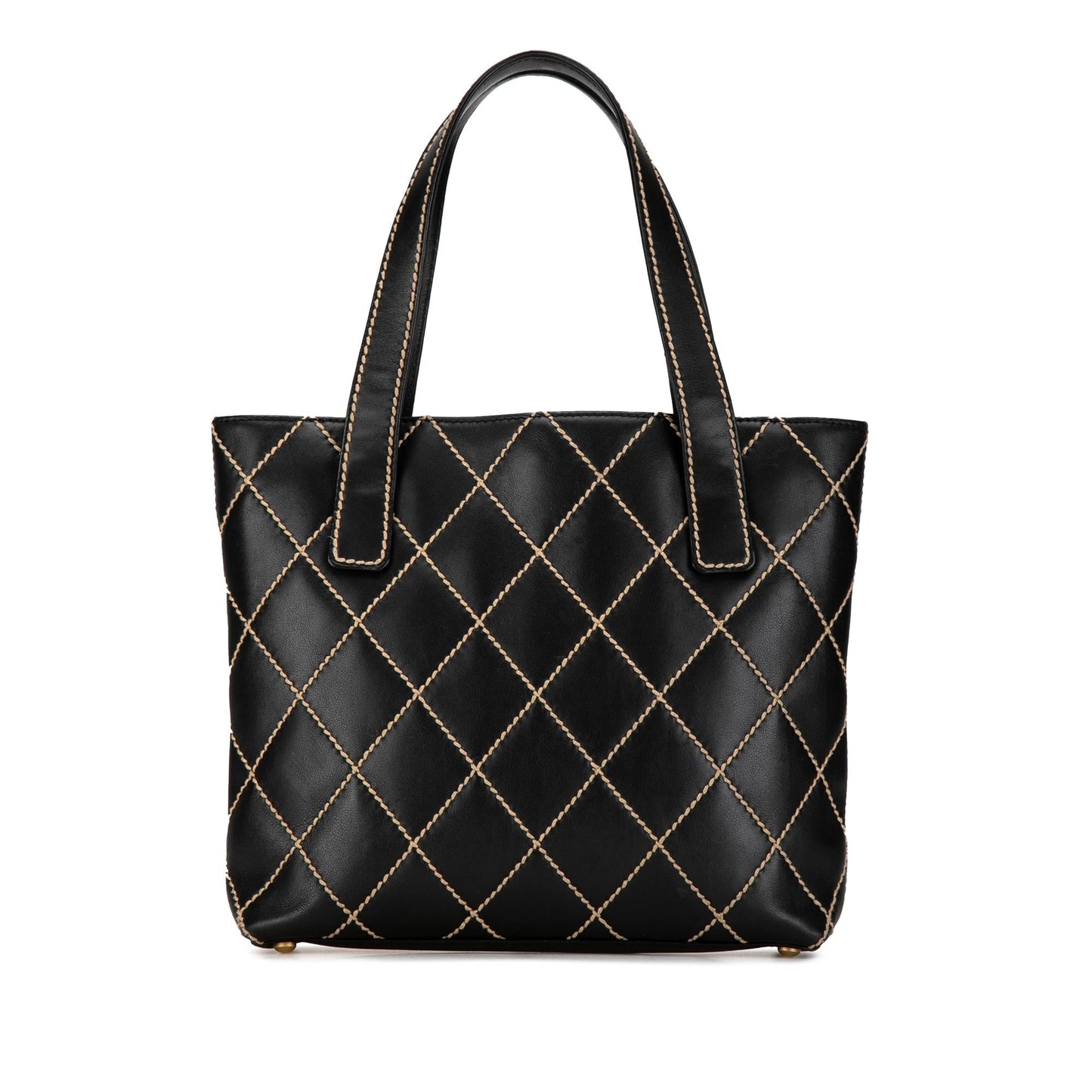 Chanel CC Lambskin Wild Stitch SHG-aqtoNm Handbag