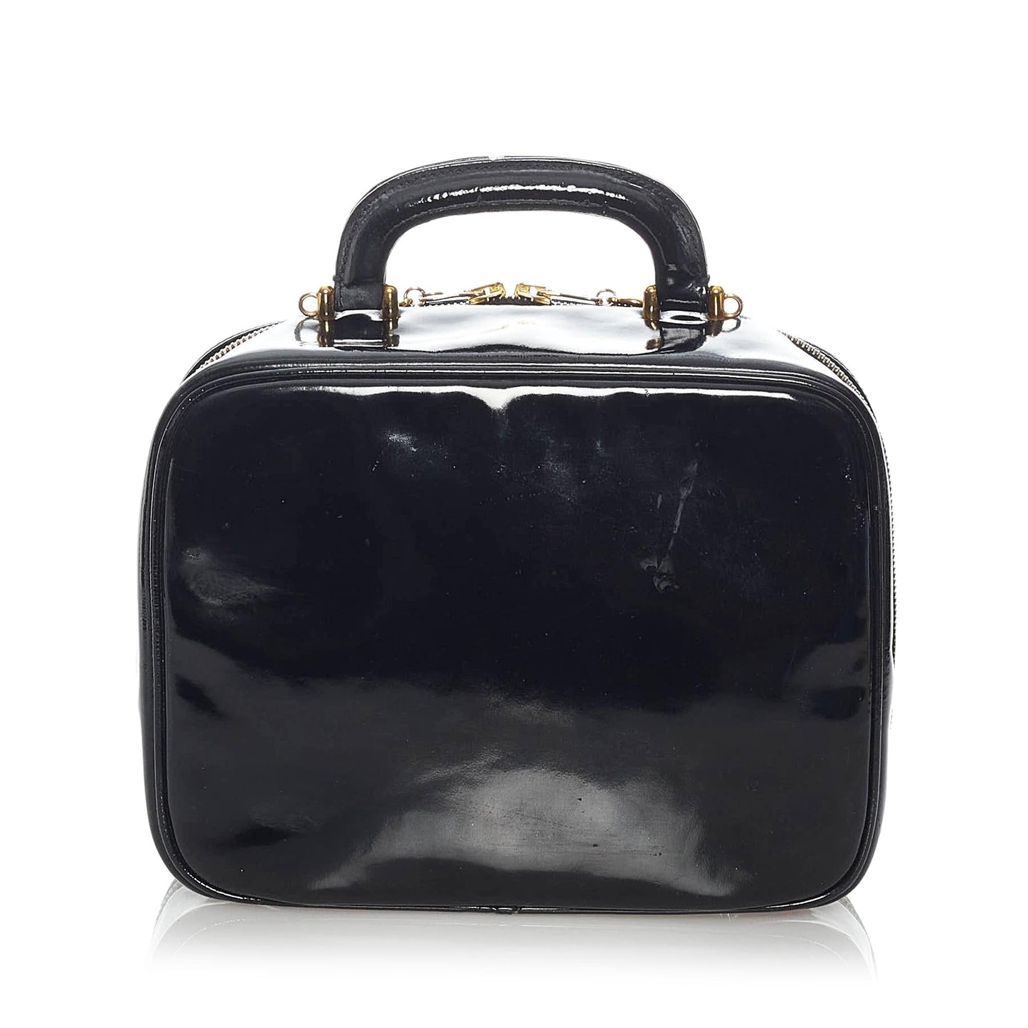Chanel CC Patent Vanity SHG-iGWuvw Leather Handbag