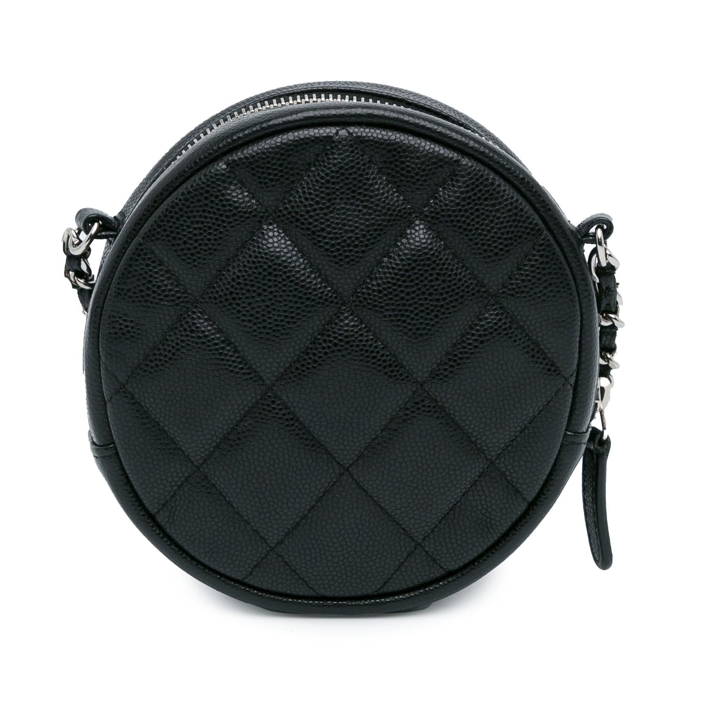 Chanel CC Quilted Caviar Round SHG-jxh22e Clutch Bag