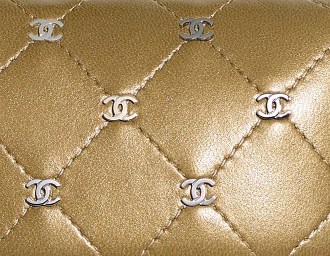Chanel CC QUILTED DIAMOND PHONE Handbag