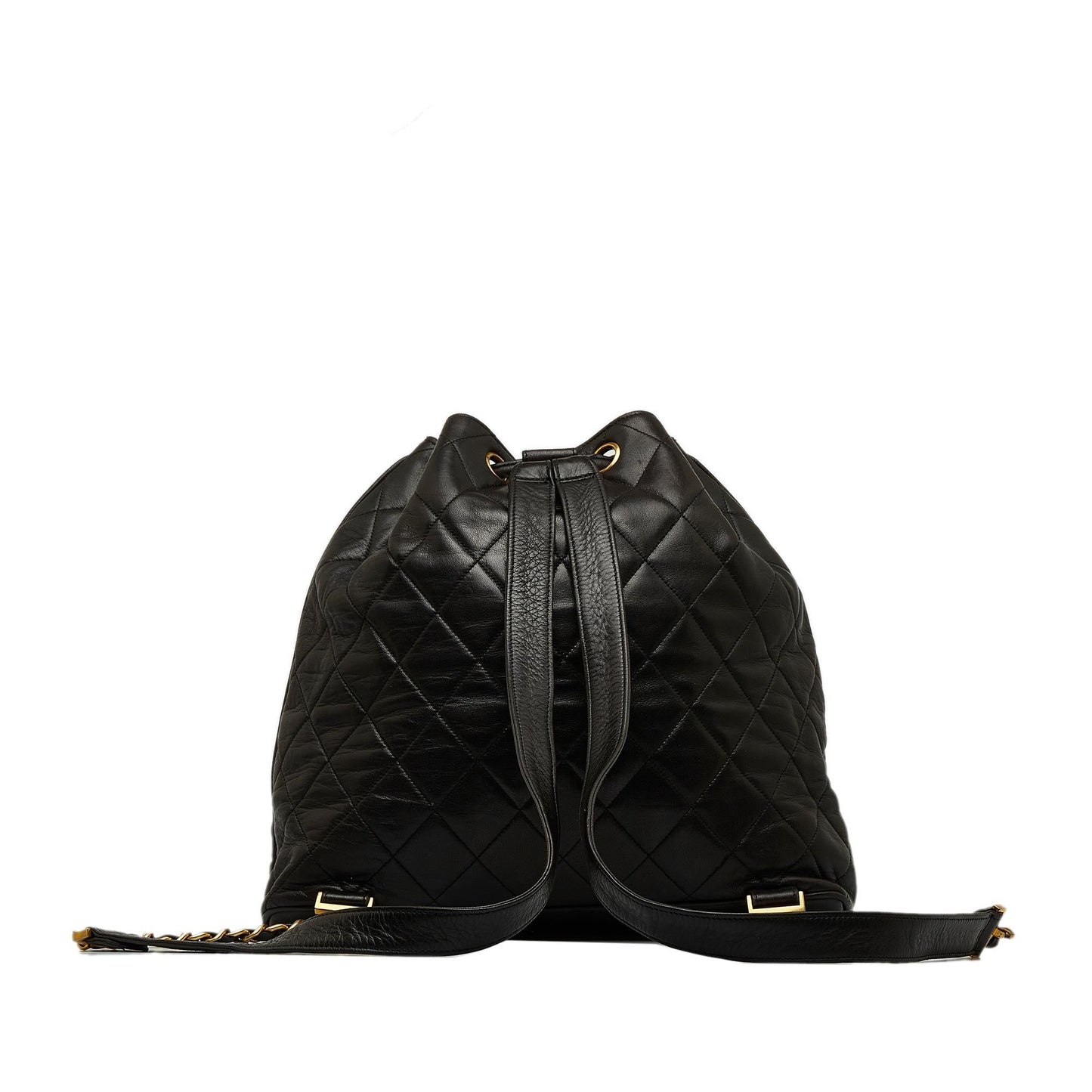 Chanel CC Quilted Lambskin Drawstring Backpack SHG-86DOIB Jewelry