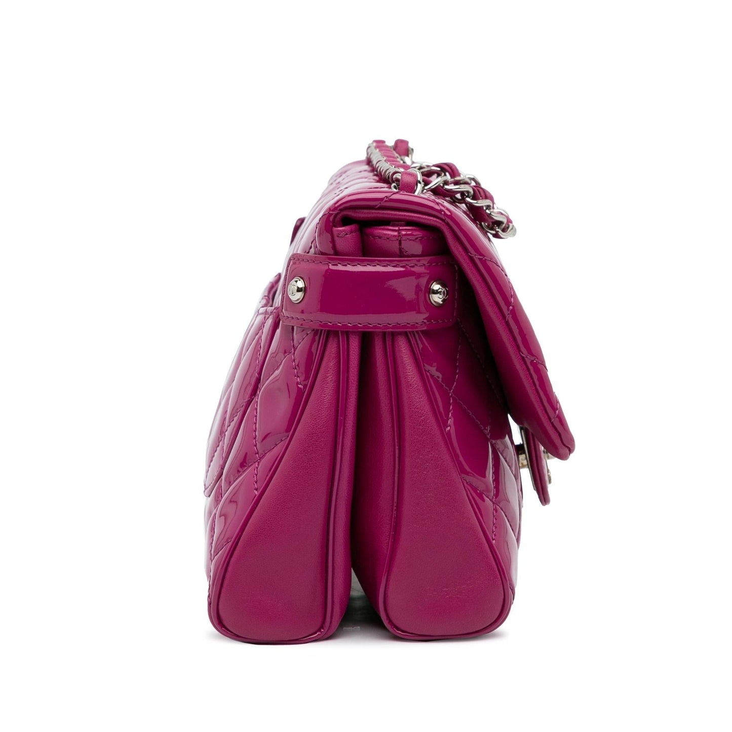 Chanel CC Quilted Patent SHG-g7XOp3 Leather Crossbody Bag