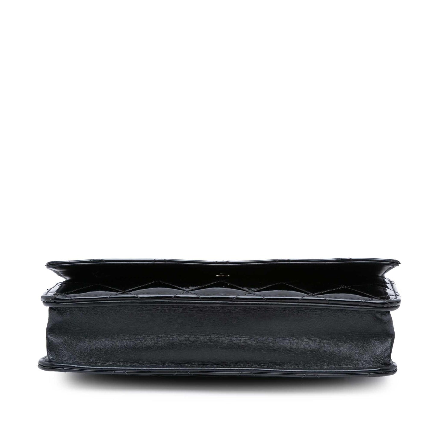 Chanel CC Quilted Patent On SHG-u1EQdo Wallet Case