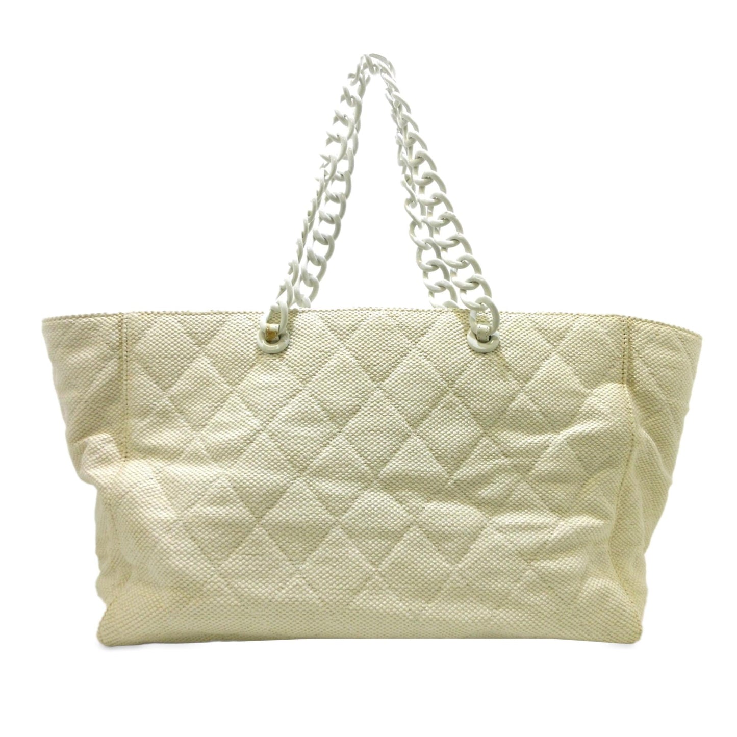 Chanel CC Quilted Straw SHG-mpcTma Tote Bag