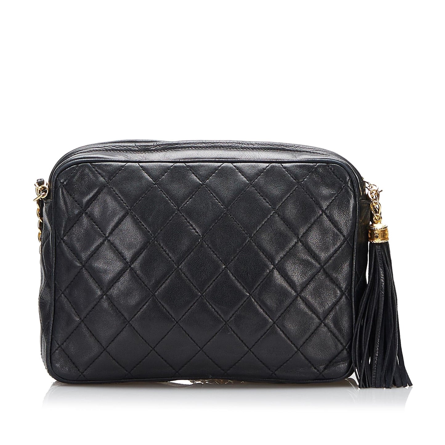 Chanel CC Quilted Tassel SHG-vaQEDR Crossbody Bag