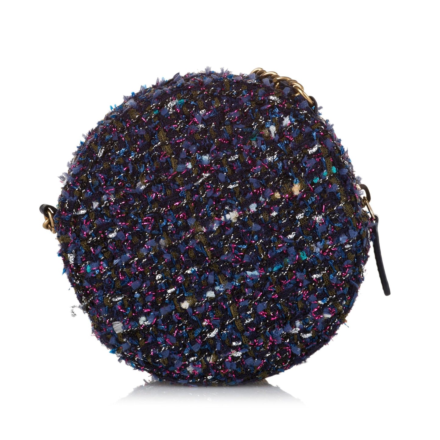 Chanel CC Round Tweed SHG-HyzfFk Crossbody Bag