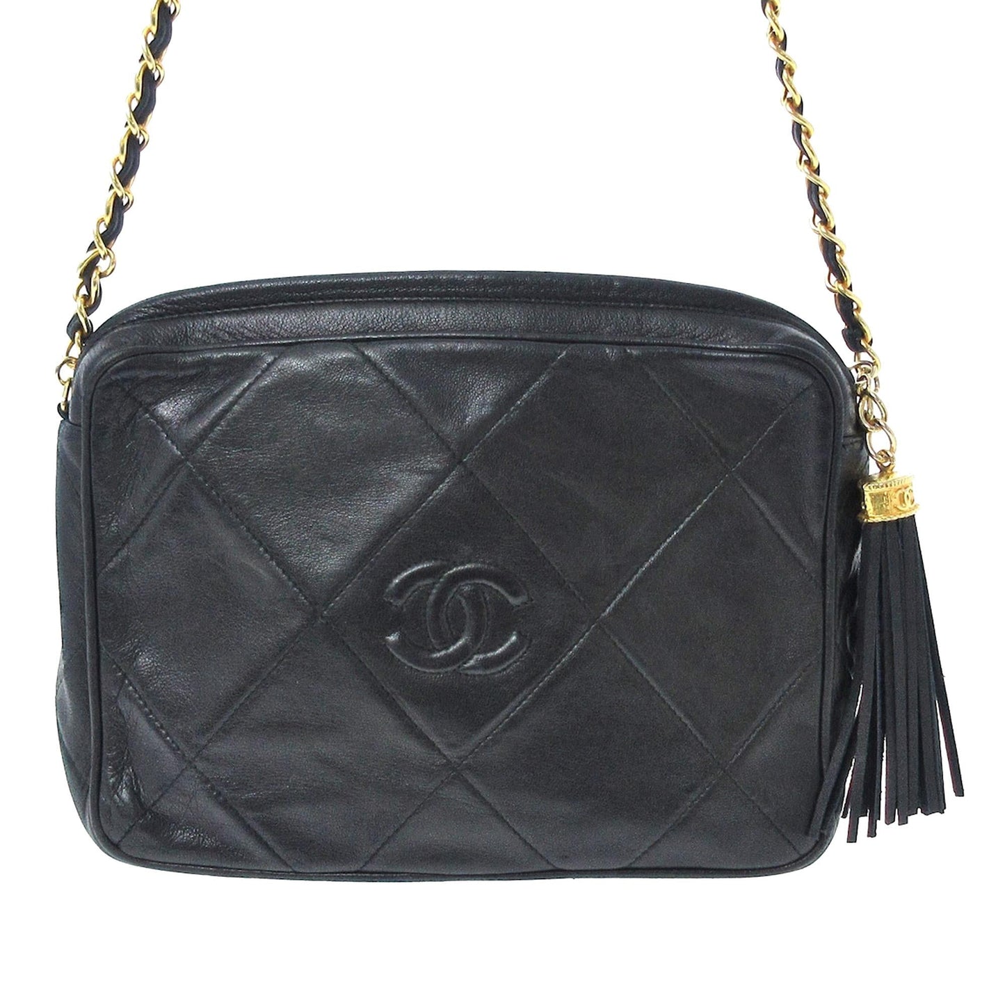 Chanel CC Timeless Lambskin SHG Leather Crossbody Bag