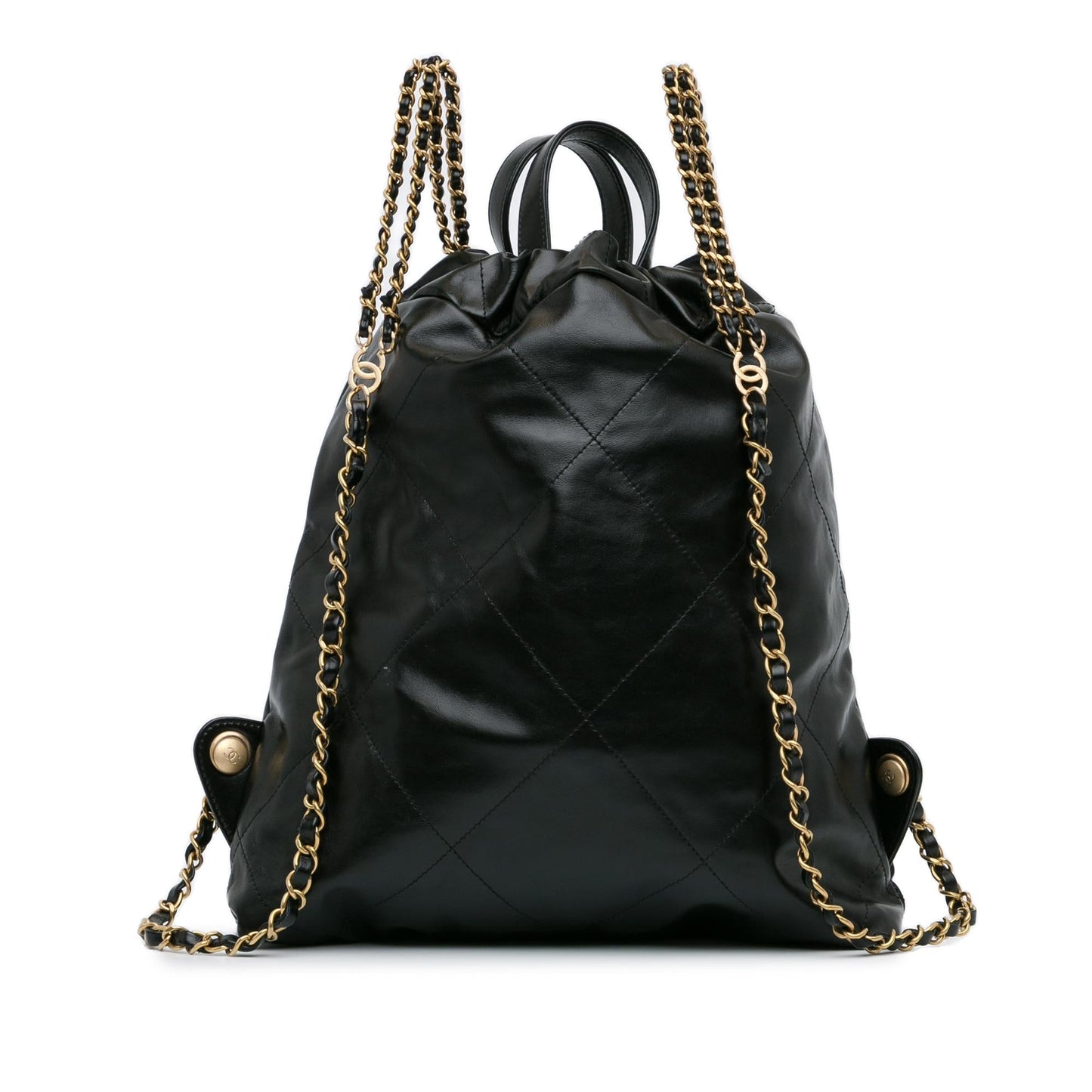 Chanel Calfskin Quilted 22 Backpack SHG-TXZEKc
