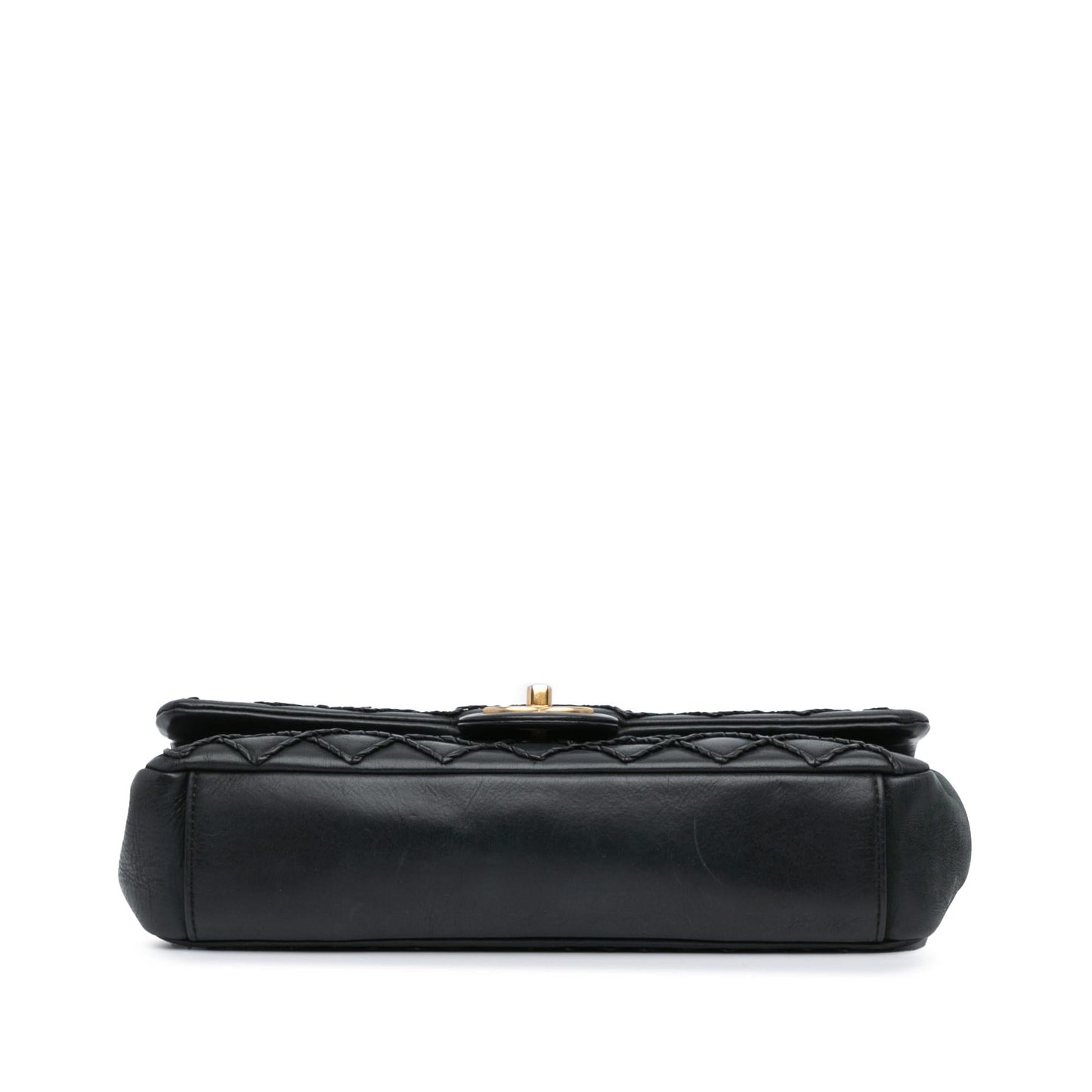 Chanel Calfskin Ultra Stitch Heart Flap SHG-PLWR1B Handbag