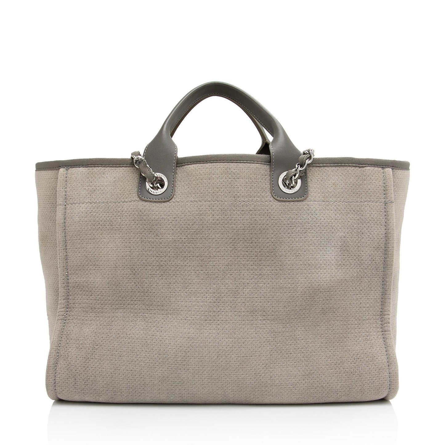 Chanel Deauville SHF-6z6SKD Canvas Tote Bag