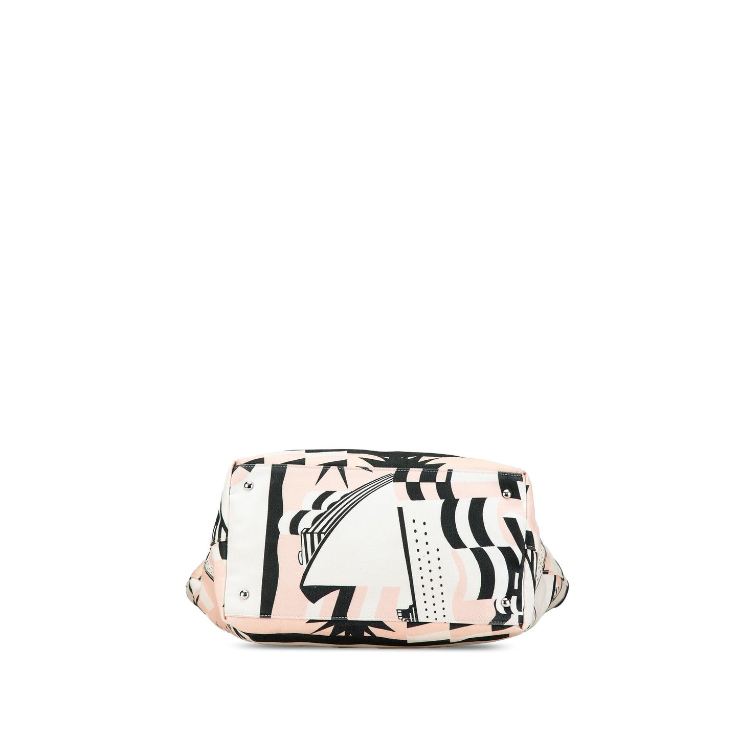 Chanel La Pausa Bay Shopping Canvas Tote Bag