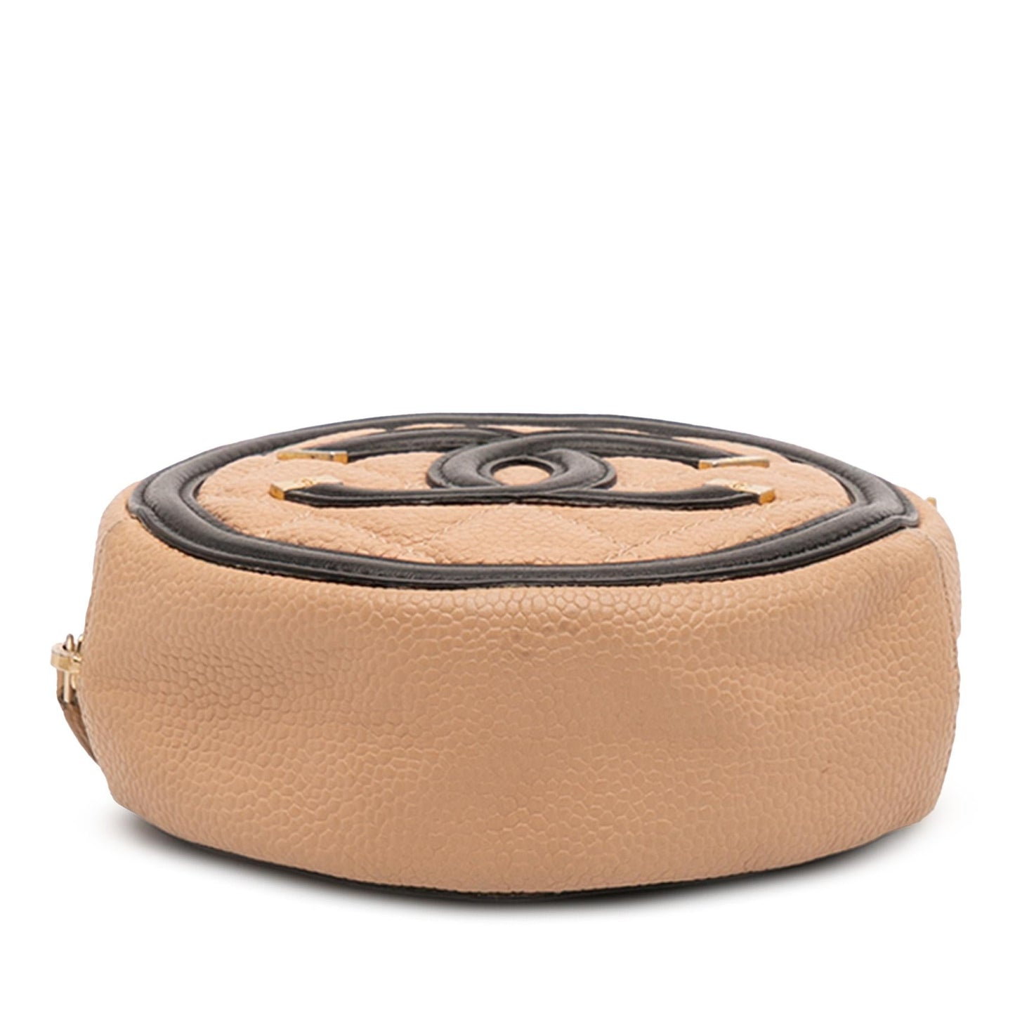 Chanel Caviar CC Filigree Round Crossbody Bag Crossbody 8