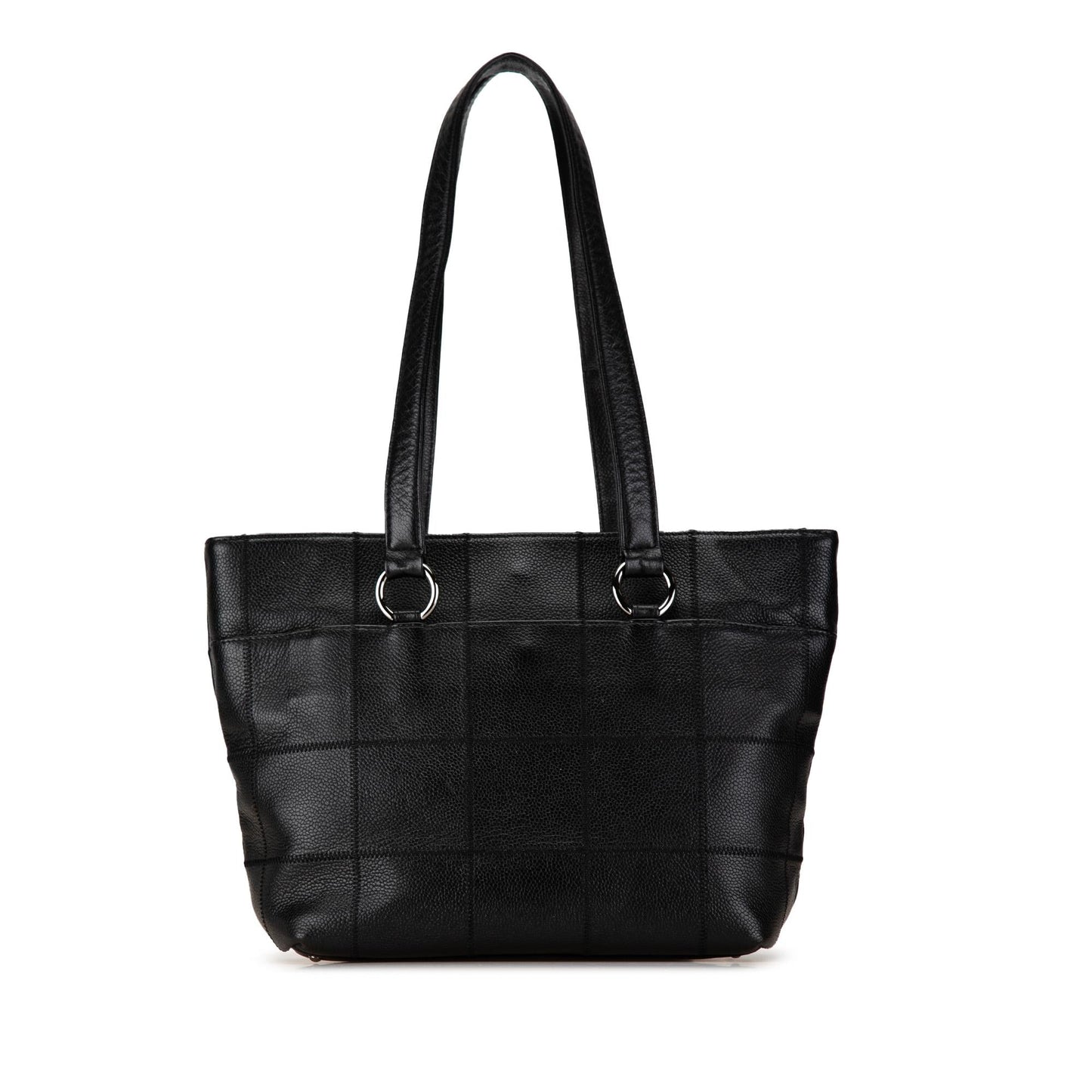 Chanel Caviar Choco Bar Tote Bag Tote 4