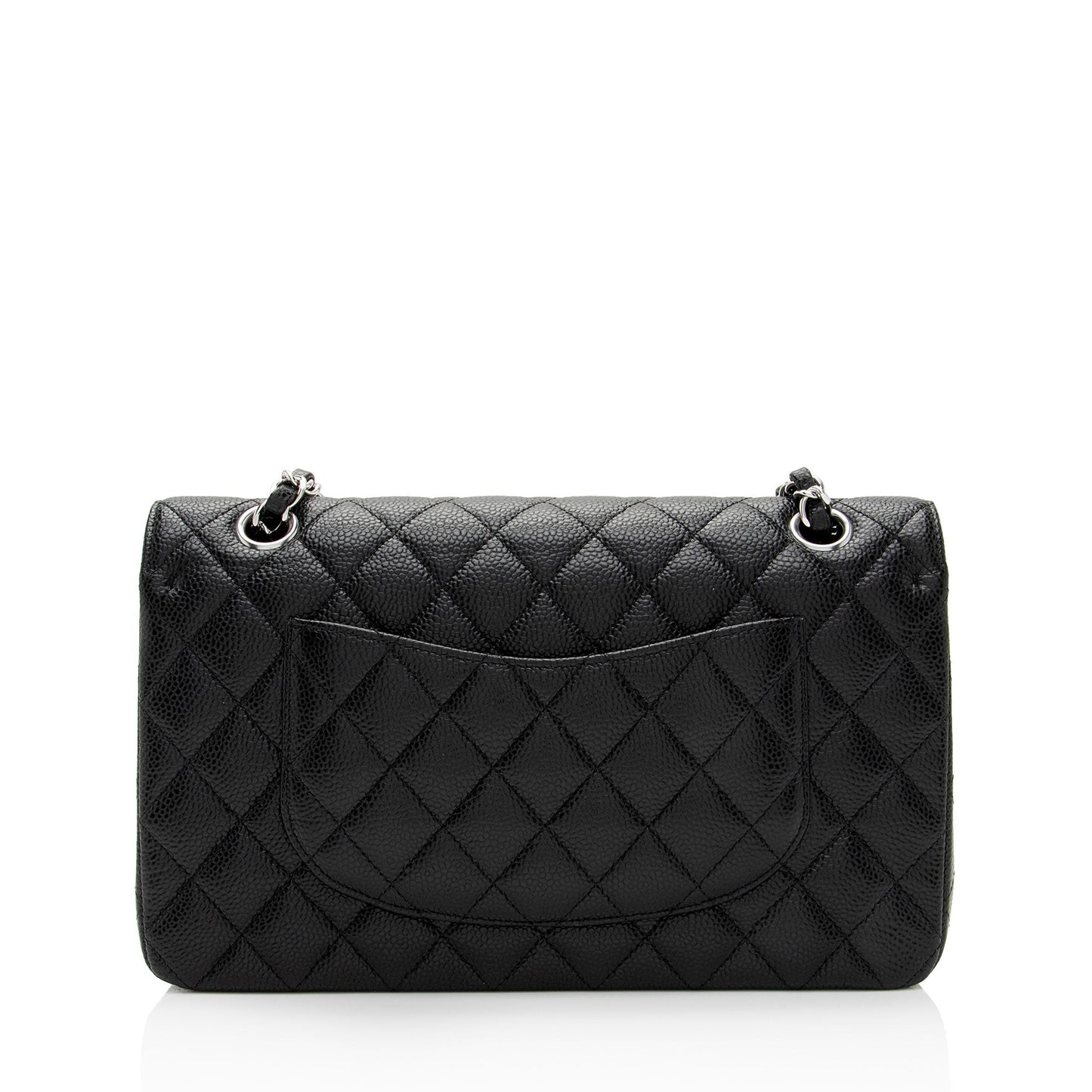 Chanel Caviar Classic Double Flap SHF-Xtaxo5 Leather Shoulder Bag