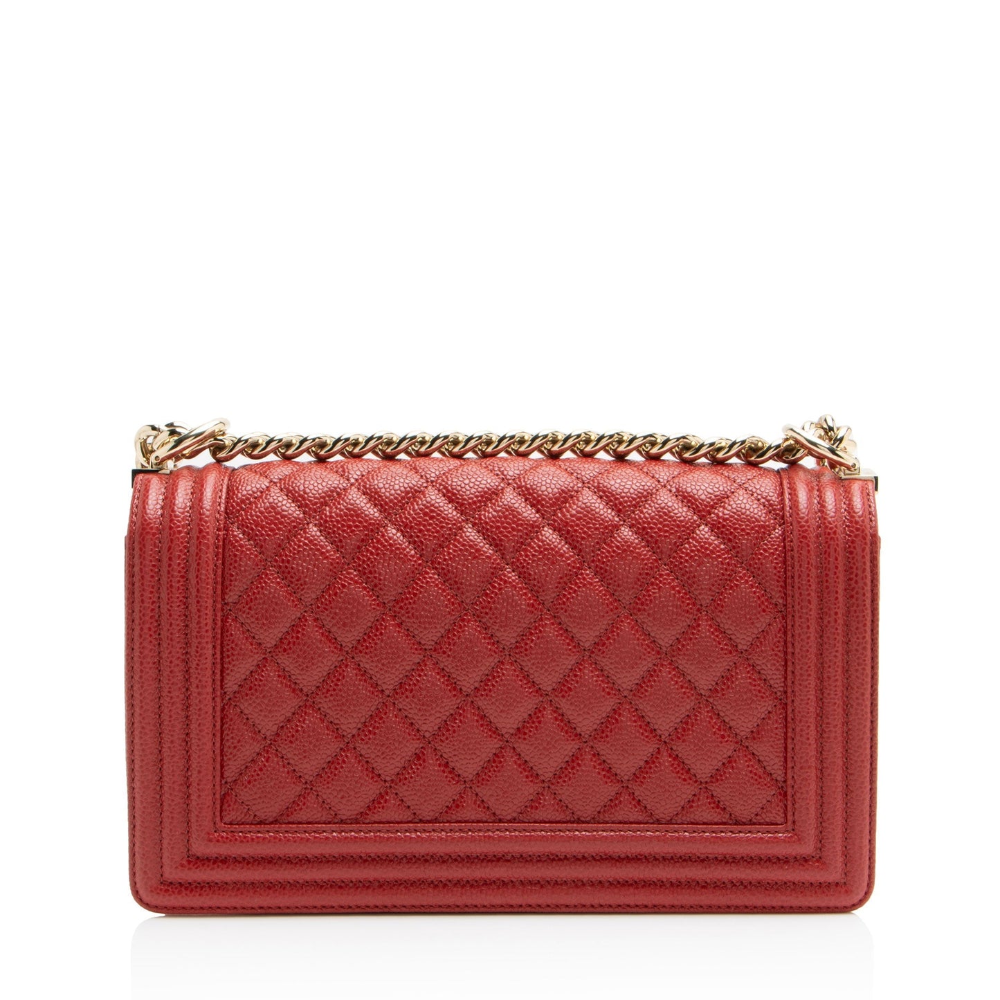 Chanel Caviar Old Boy Leather Handbag Bag 3