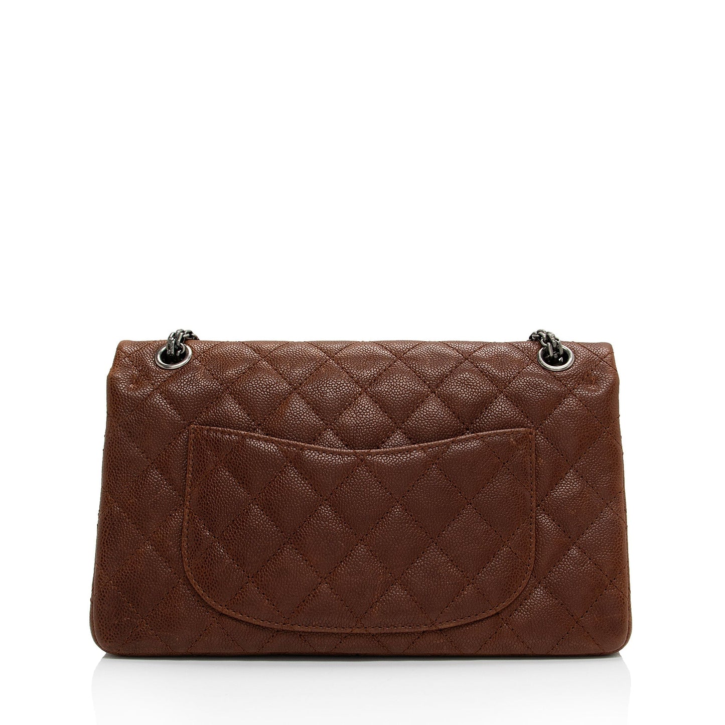 Chanel Caviar Reissue 225 Double Flap SHF-gheQo9 Leather Shoulder Bag