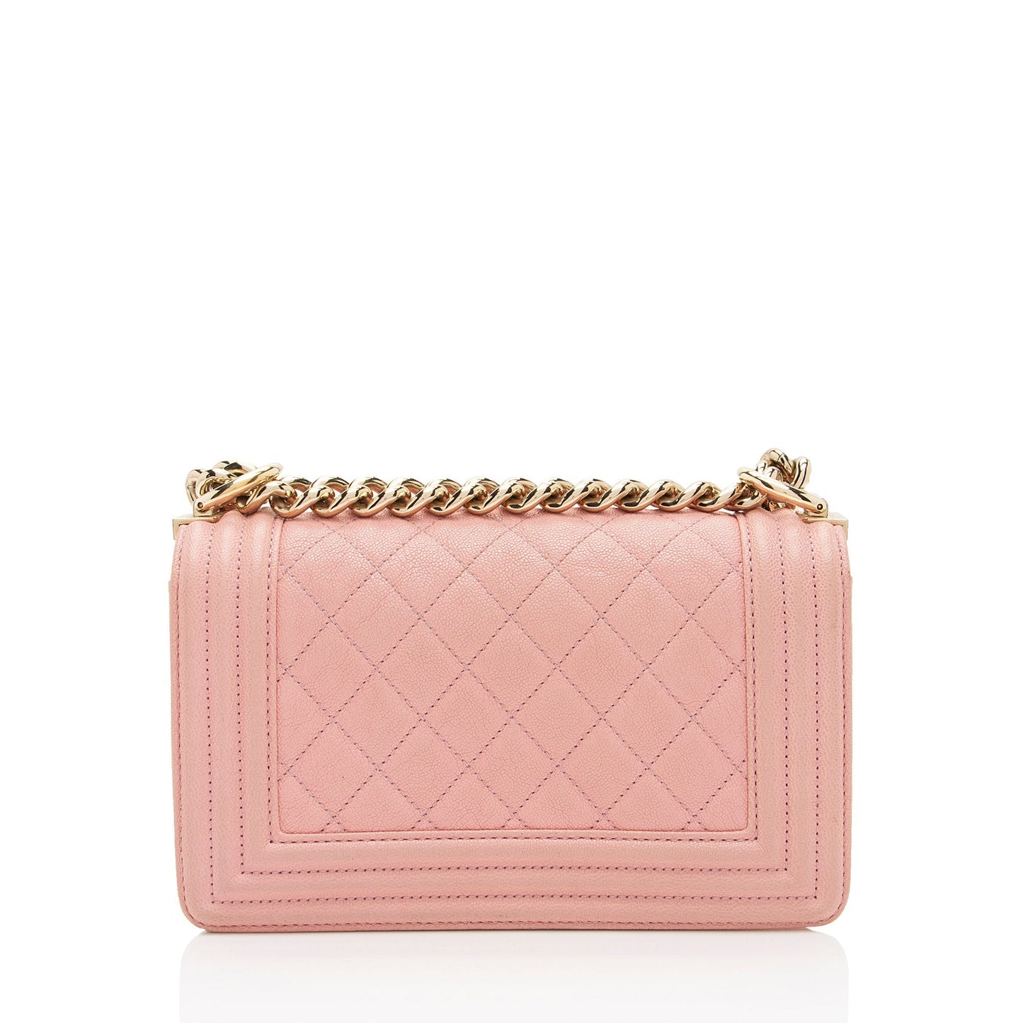 Chanel Caviar Boy Small Leather Handbag