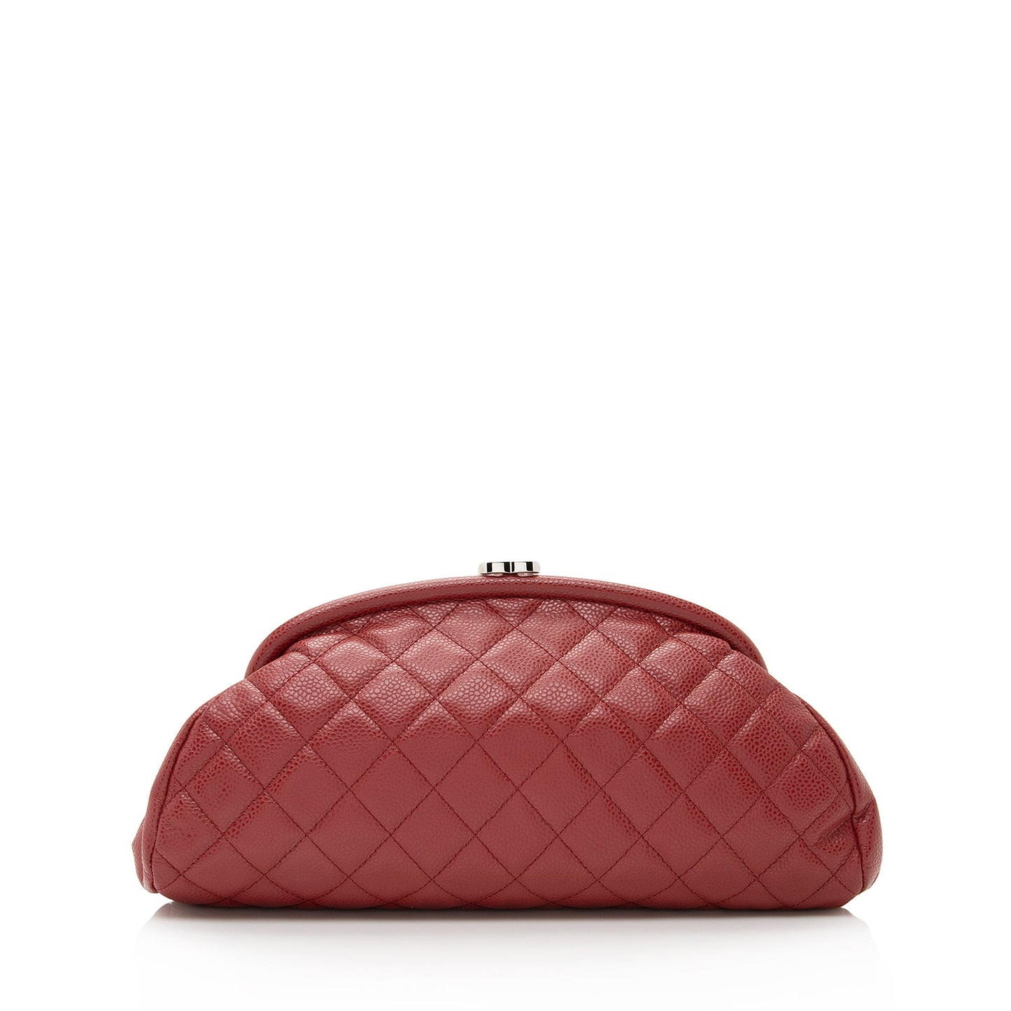 Chanel Caviar Timeless SHF Leather Clutch Bag