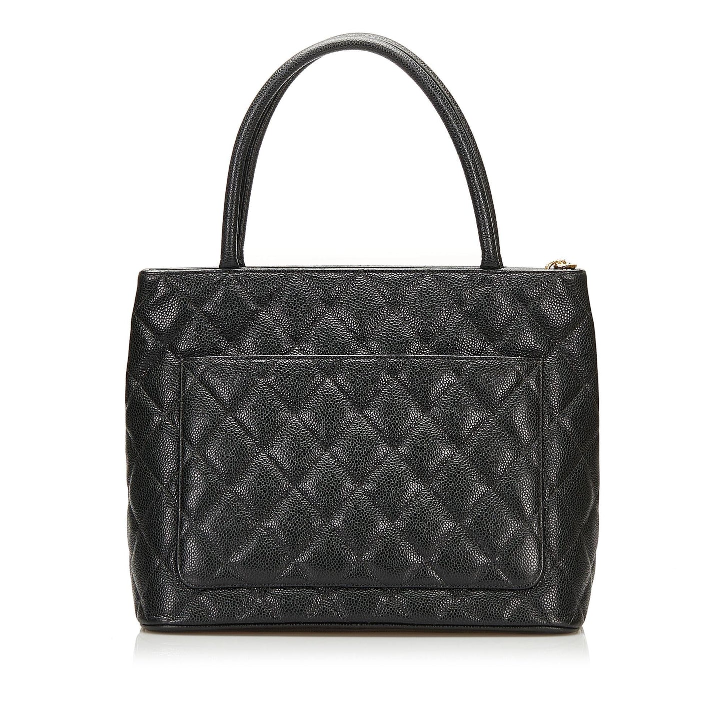 Chanel Caviar Medallion SHG Tote Bag 3