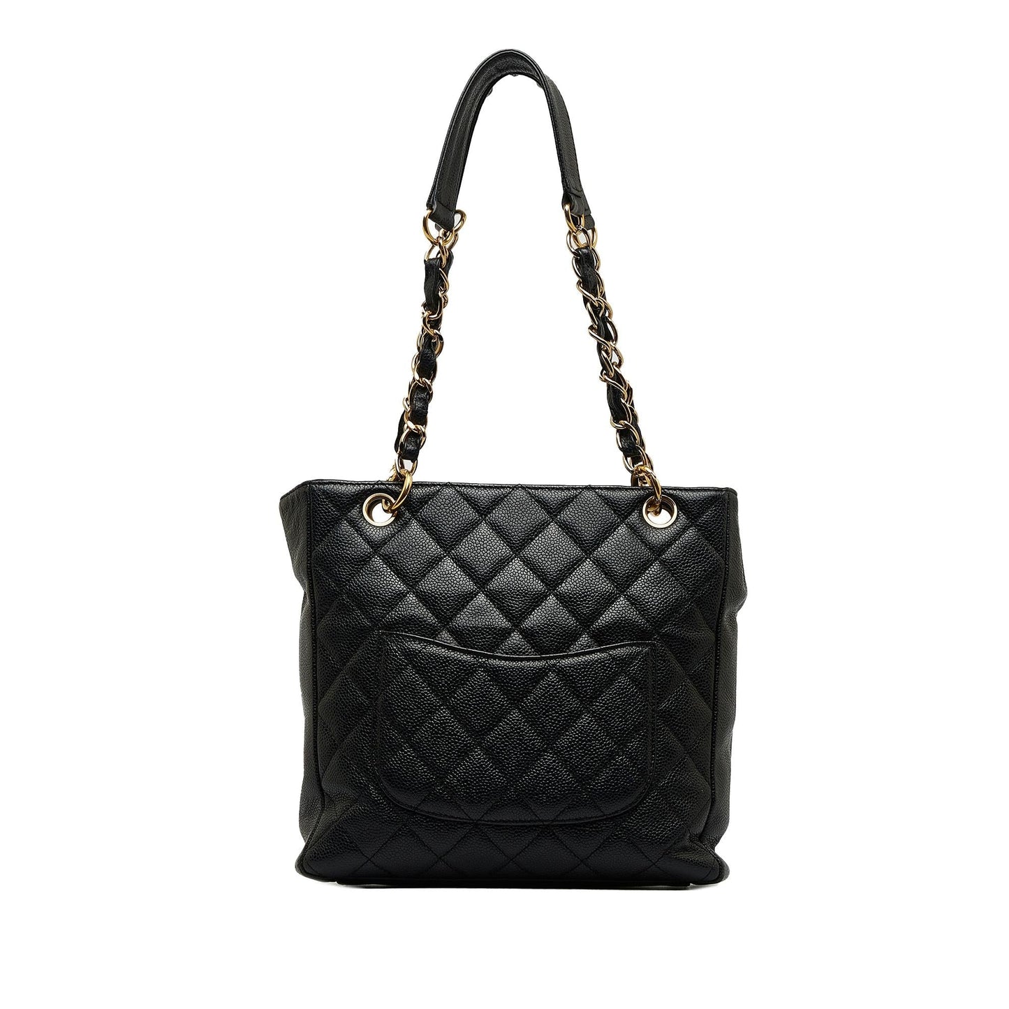 Chanel Caviar Petite Shopping SHG-ivSuzo Tote Bag