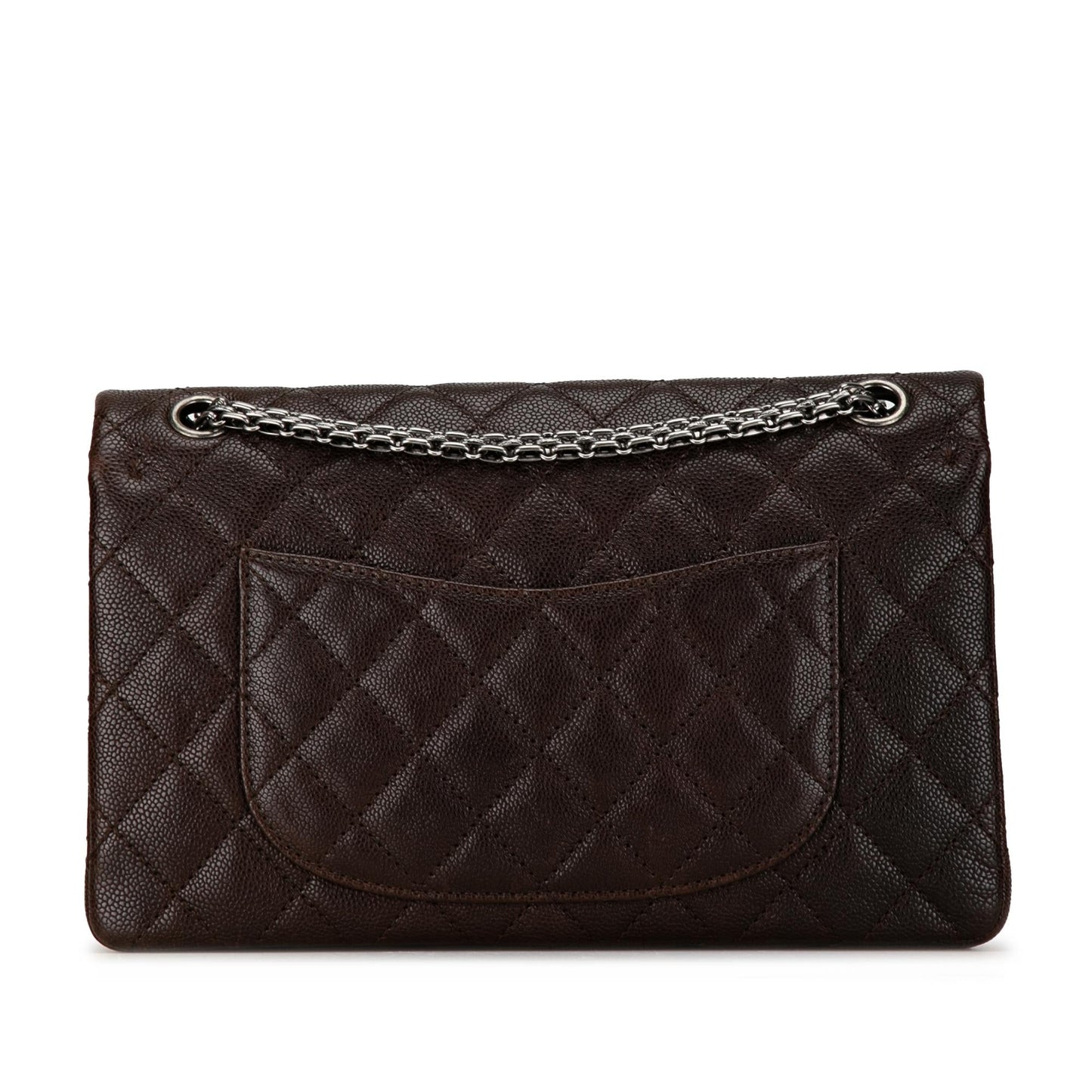 Chanel Caviar Iridescent Calfskin Reissue 2.55 Double Handbag Flap 227