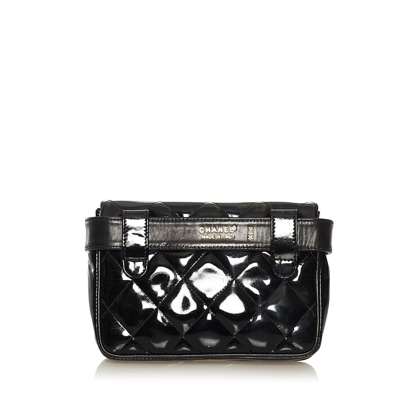 Chanel CC Patent Belt SHG-Gqb22M Leather